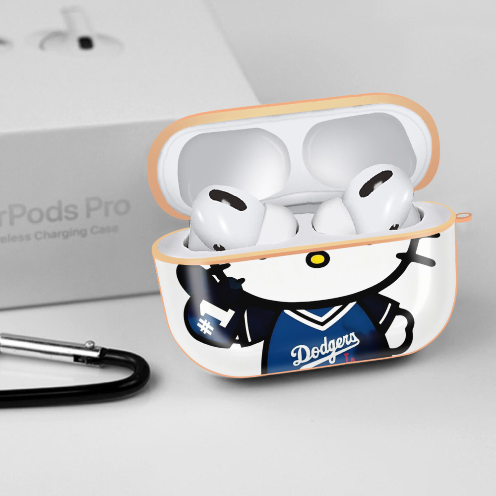  AirPods Pro Protective Case Rose Gold, Flexible PC Material, Precise Fit, Anti-Slip Cover, Full Protection, Fingerprint Resistant, Washable With Keychain