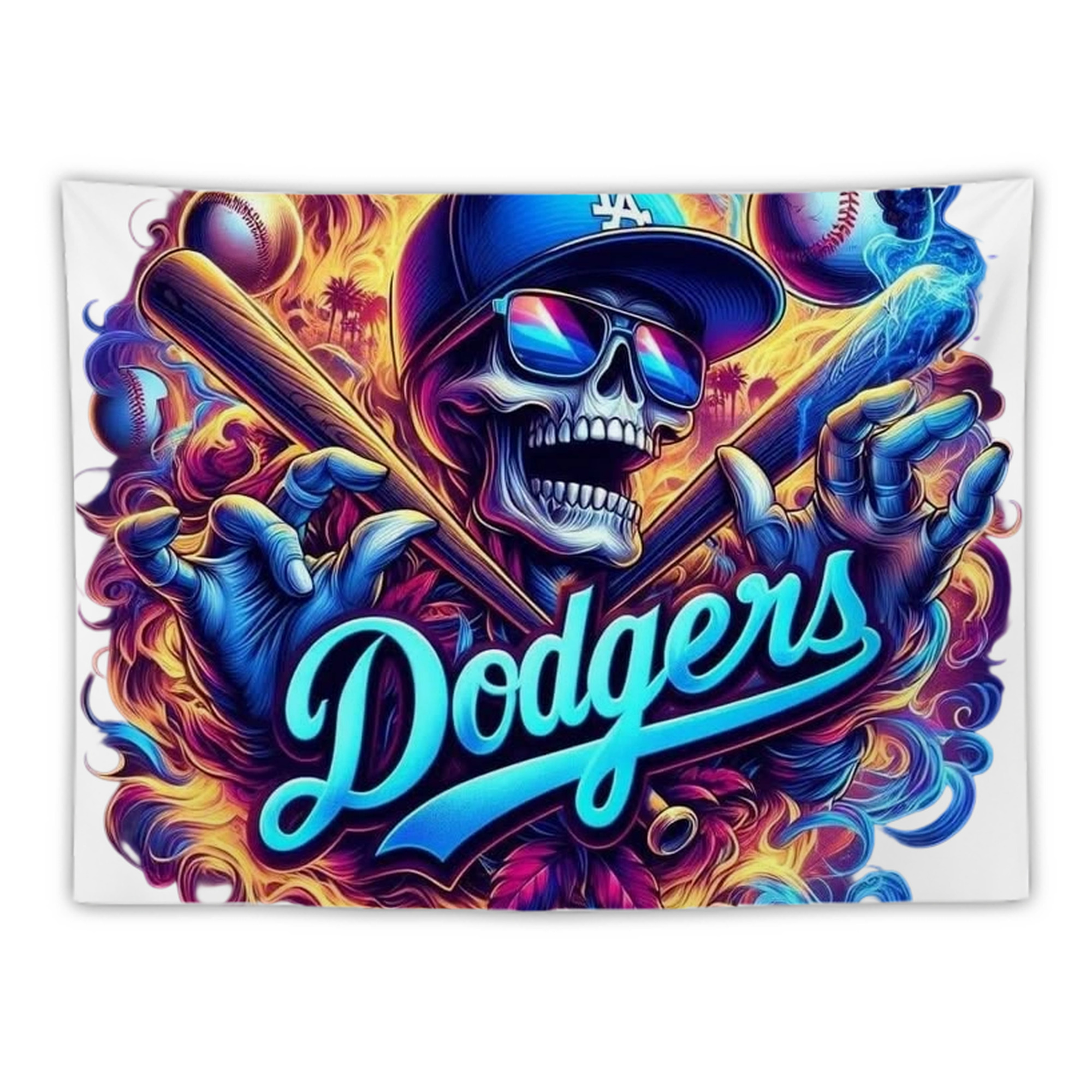  Wall Tapestry For Bedroom Aesthetic – Boho Style Polyester Fabric Wall Hanging With Hooks – 60 X 90 Inch Large Size, Lightweight, Durable, Easy To Hang