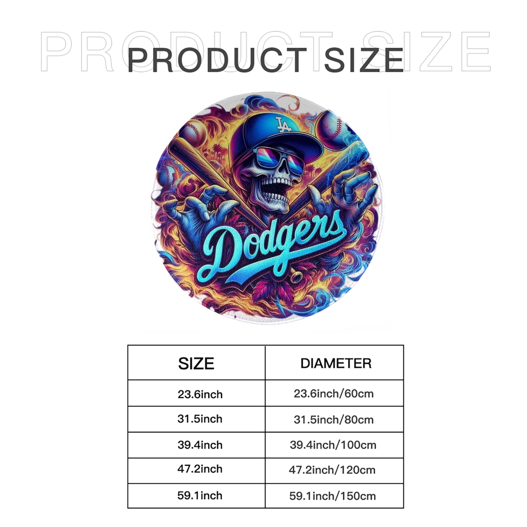  Round Floor Mat – Soft Flannel & High-Density Sponge Core – Non-Slip Dot Backing – Durable Stitched Edges – Quick-Dry & Breathable – Perfect For Home, Bathroom & Living Room