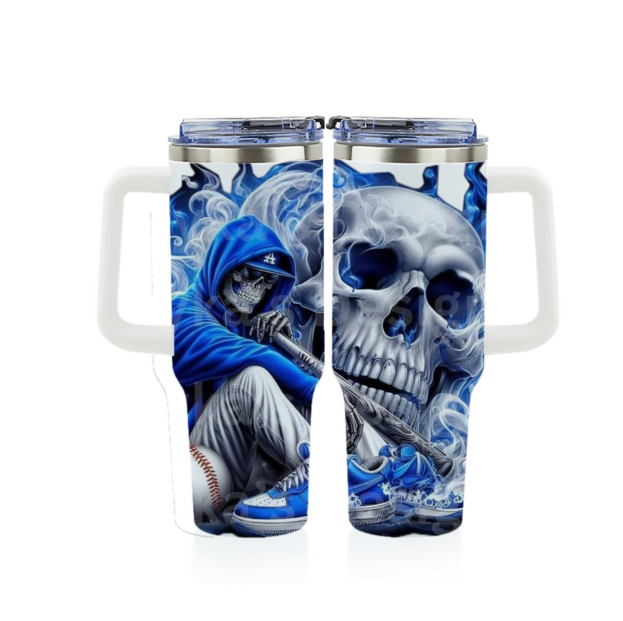  40oz Full Wrap Car Tumbler – Durable Stainless Steel Travel Mug With Vibrant UV Print – Double Wall Insulated, Fits Most Car Cup Holders