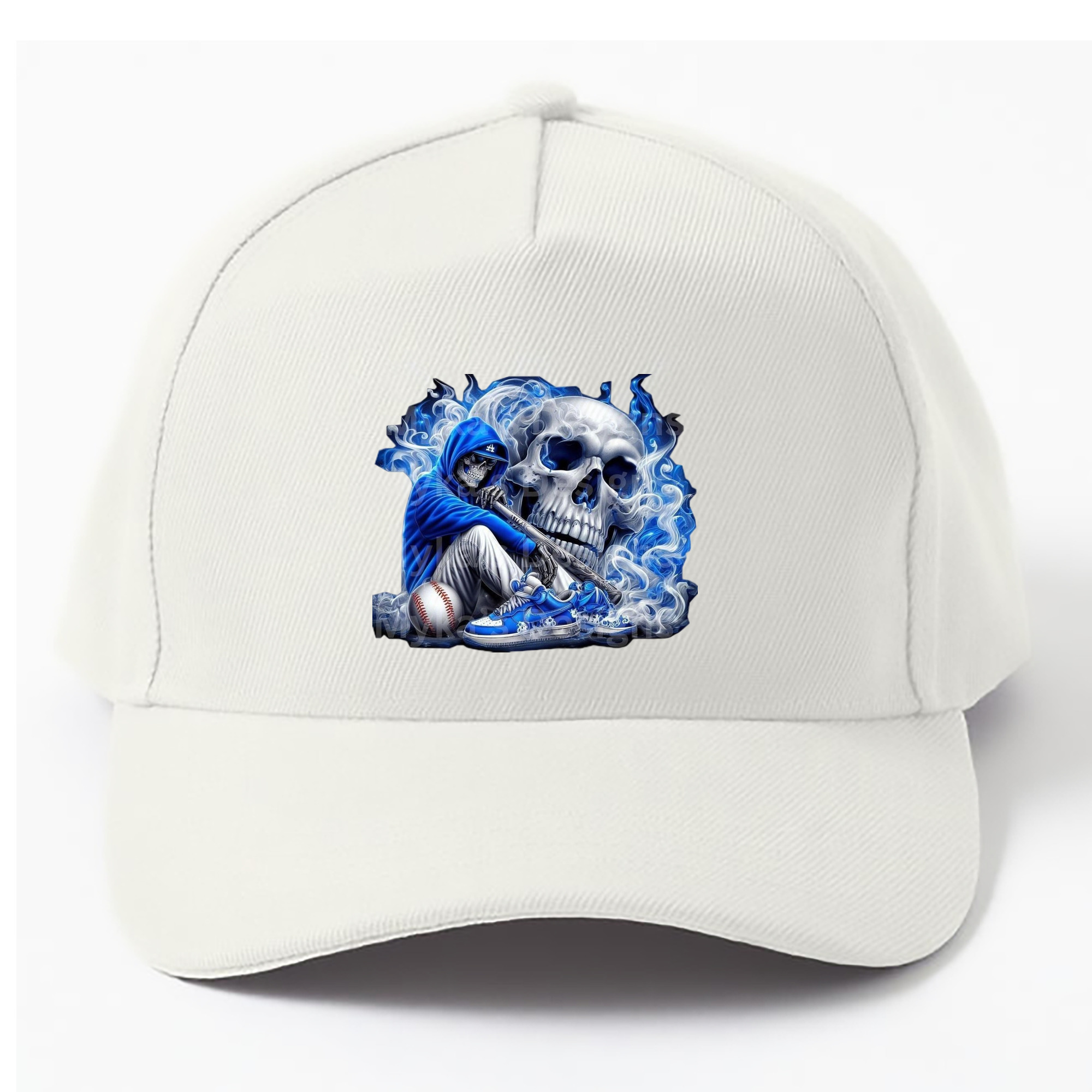  100% Cotton Baseball Cap – Heat Transfer Print – Comfortable, Durable, Perfect For Sports & Everyday Wear