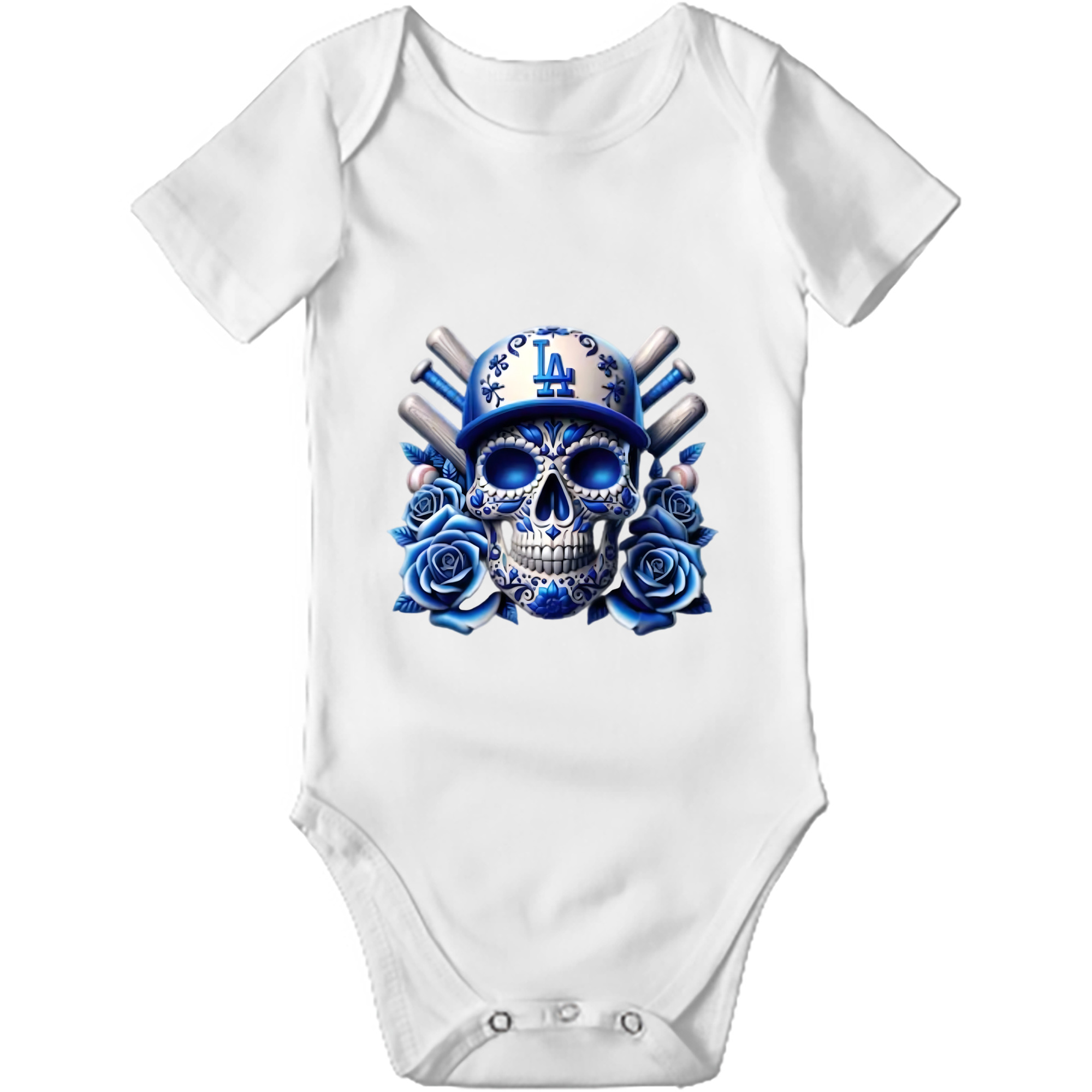  Baby Short Sleeve Romper – 100% Cotton Soft & Breathable Digital Print Onesie With Easy Snap Closure And Envelope Shoulder – Comfortable For Daily Wear & Travel