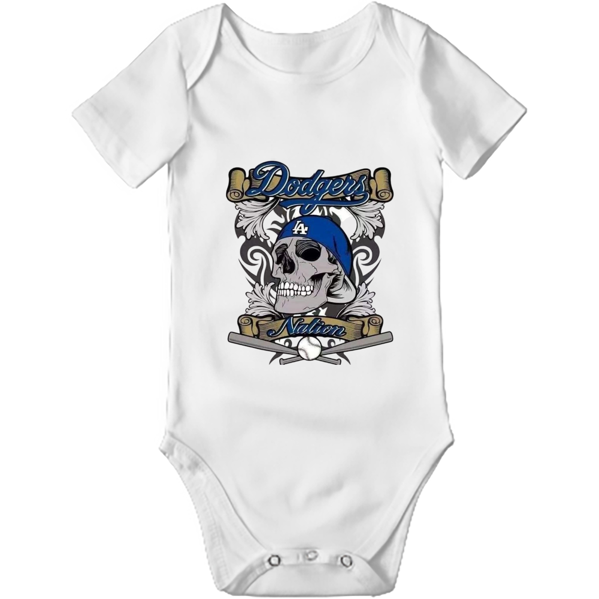  Baby Short Sleeve Romper – 100% Cotton Soft & Breathable Digital Print Onesie With Easy Snap Closure And Envelope Shoulder – Comfortable For Daily Wear & Travel