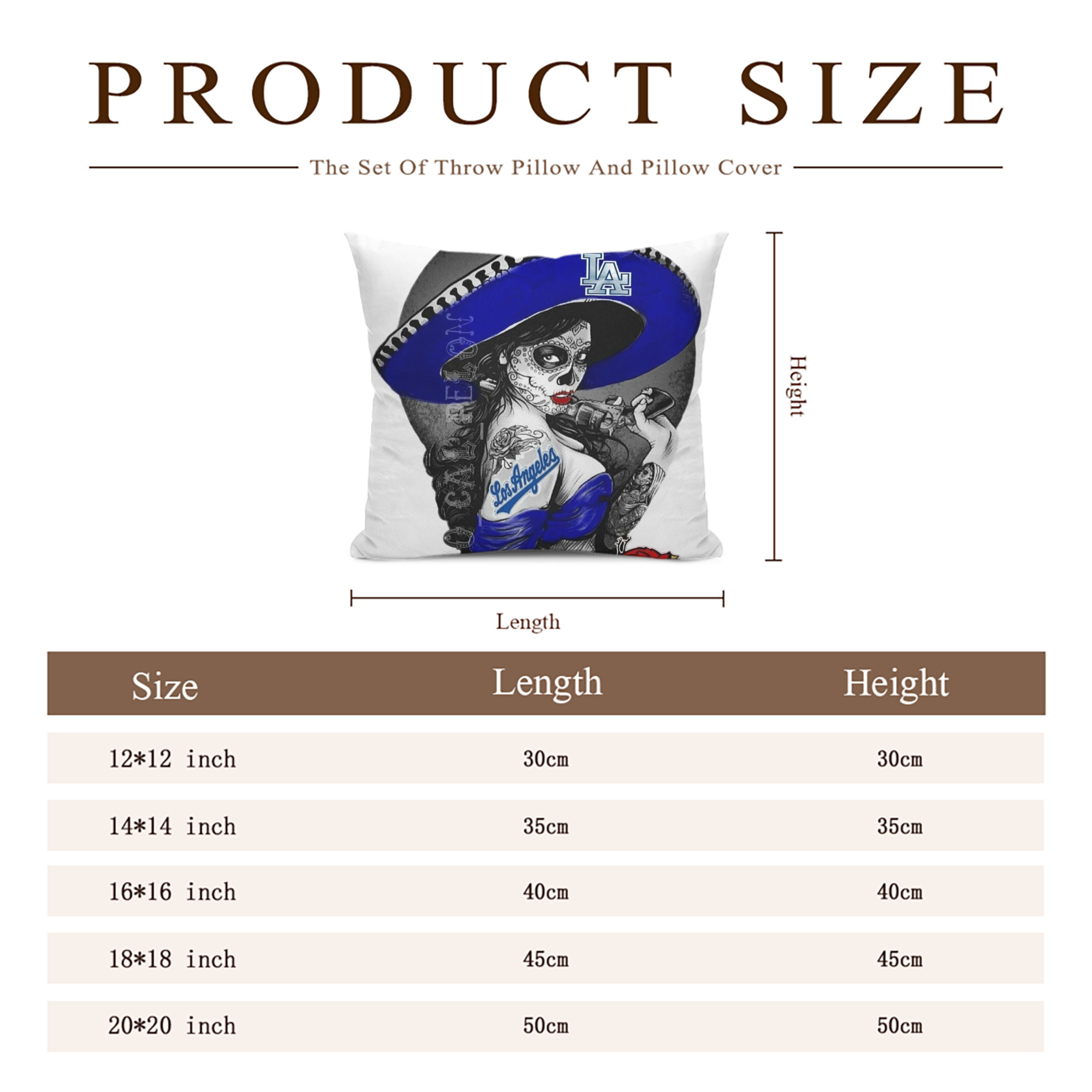  Soft Polyester Pillow Cover With Insert – Double-Sided Design, Invisible Zipper, Durable & Breathable – Easy Care Cushion Set