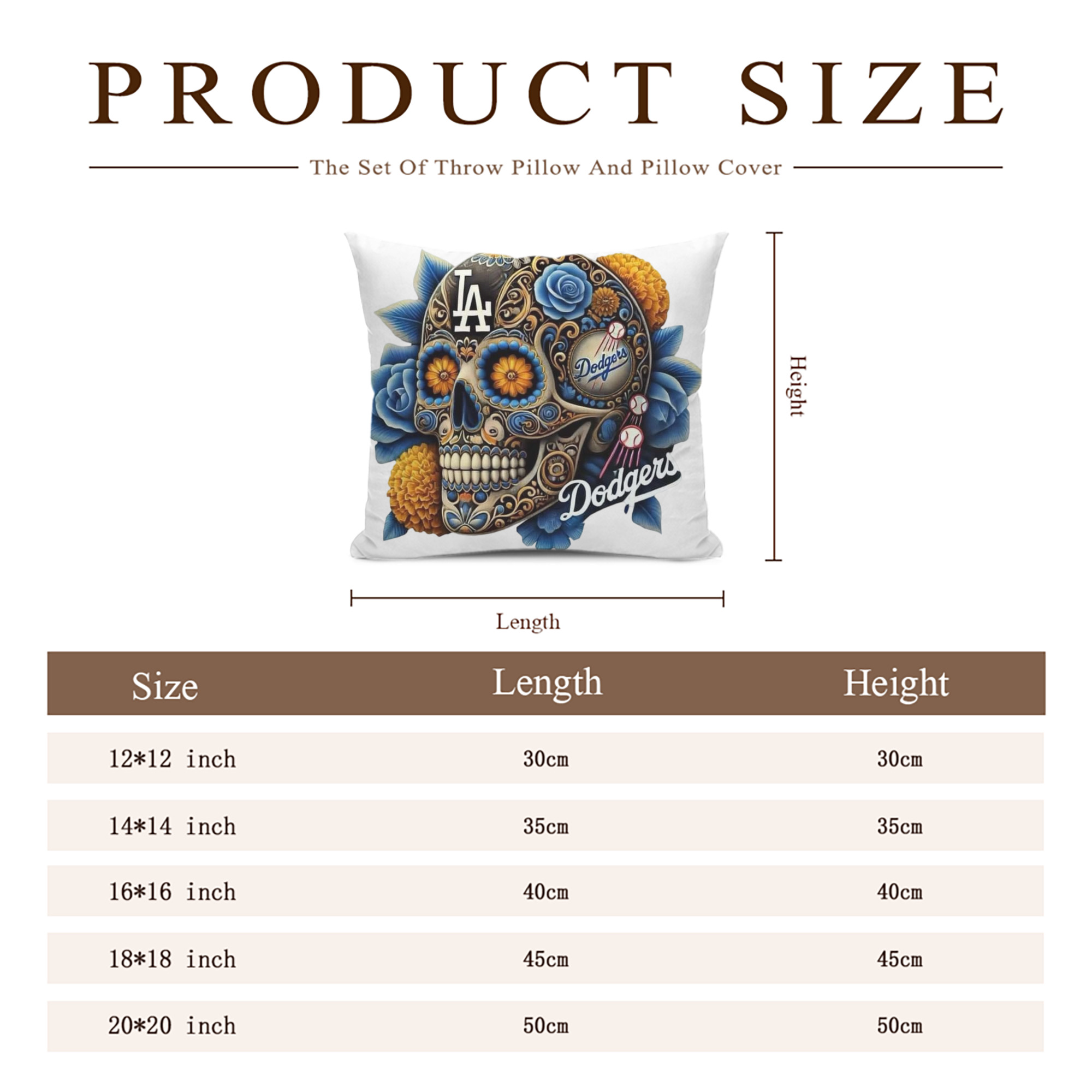  Soft Polyester Pillow Cover With Insert – Double-Sided Design, Invisible Zipper, Durable & Breathable – Easy Care Cushion Set