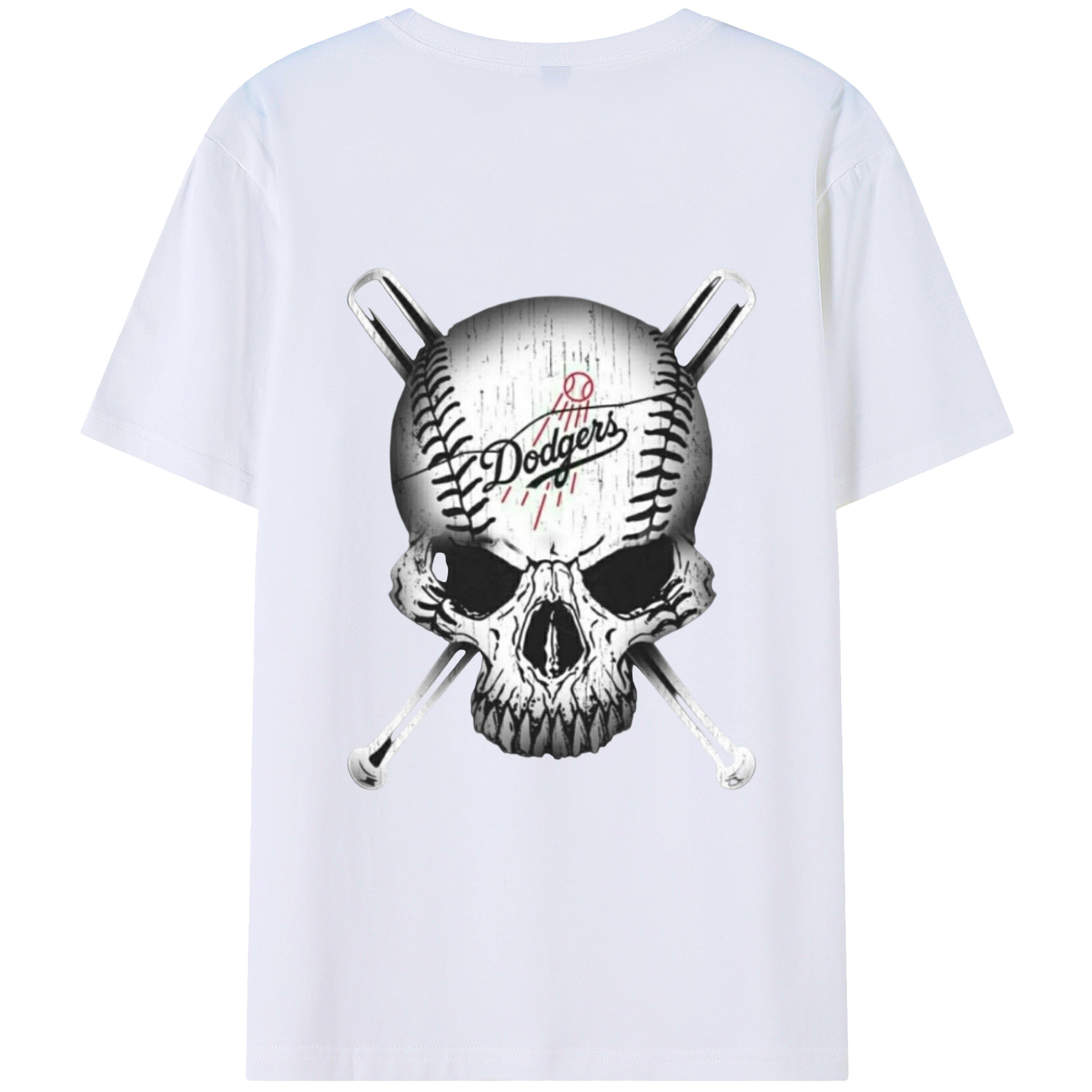  180g Combed Cotton T-Shirt With Back Heat Transfer Print – Soft, Lightweight, Fitted Design – Stylish Casual Wear For Sports & Everyday Use