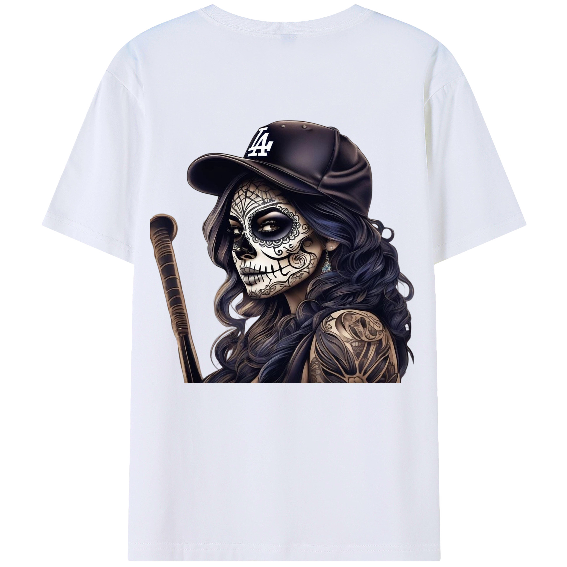  180g Combed Cotton T-Shirt With Back Heat Transfer Print – Soft, Lightweight, Fitted Design – Stylish Casual Wear For Sports & Everyday Use