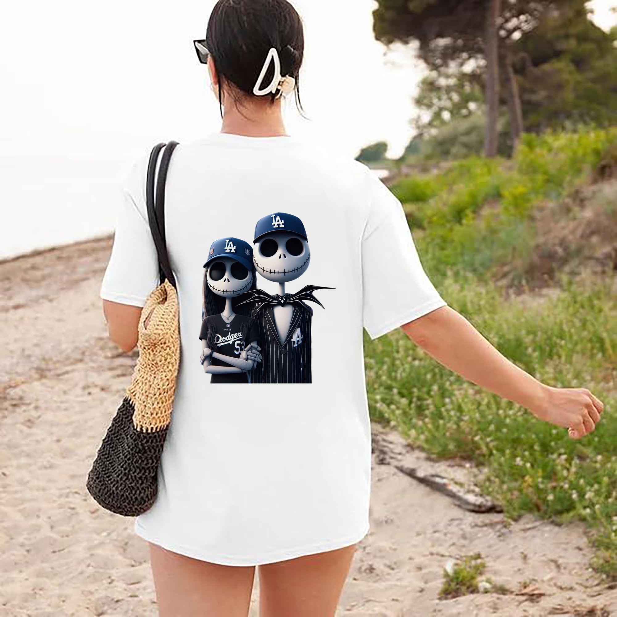  180g Combed Cotton T-Shirt With Back Heat Transfer Print – Soft, Lightweight, Fitted Design – Stylish Casual Wear For Sports & Everyday Use