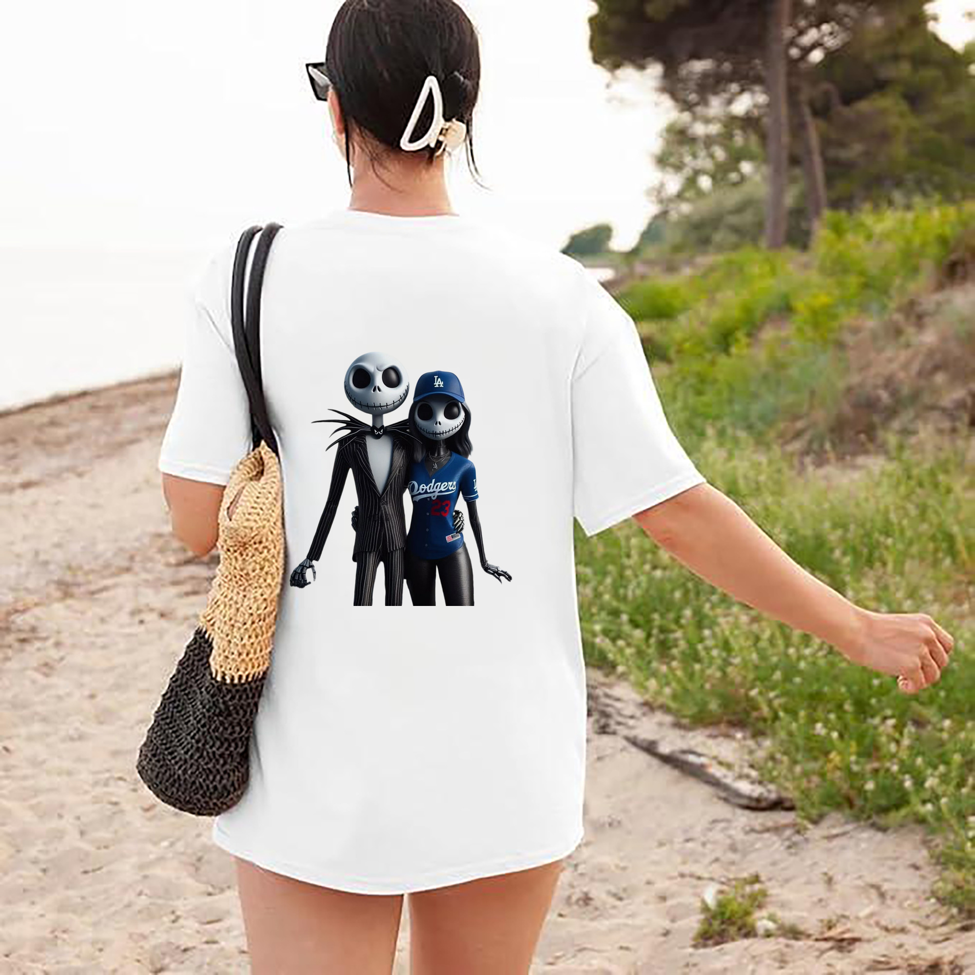  180g Combed Cotton T-Shirt With Back Heat Transfer Print – Soft, Lightweight, Fitted Design – Stylish Casual Wear For Sports & Everyday Use