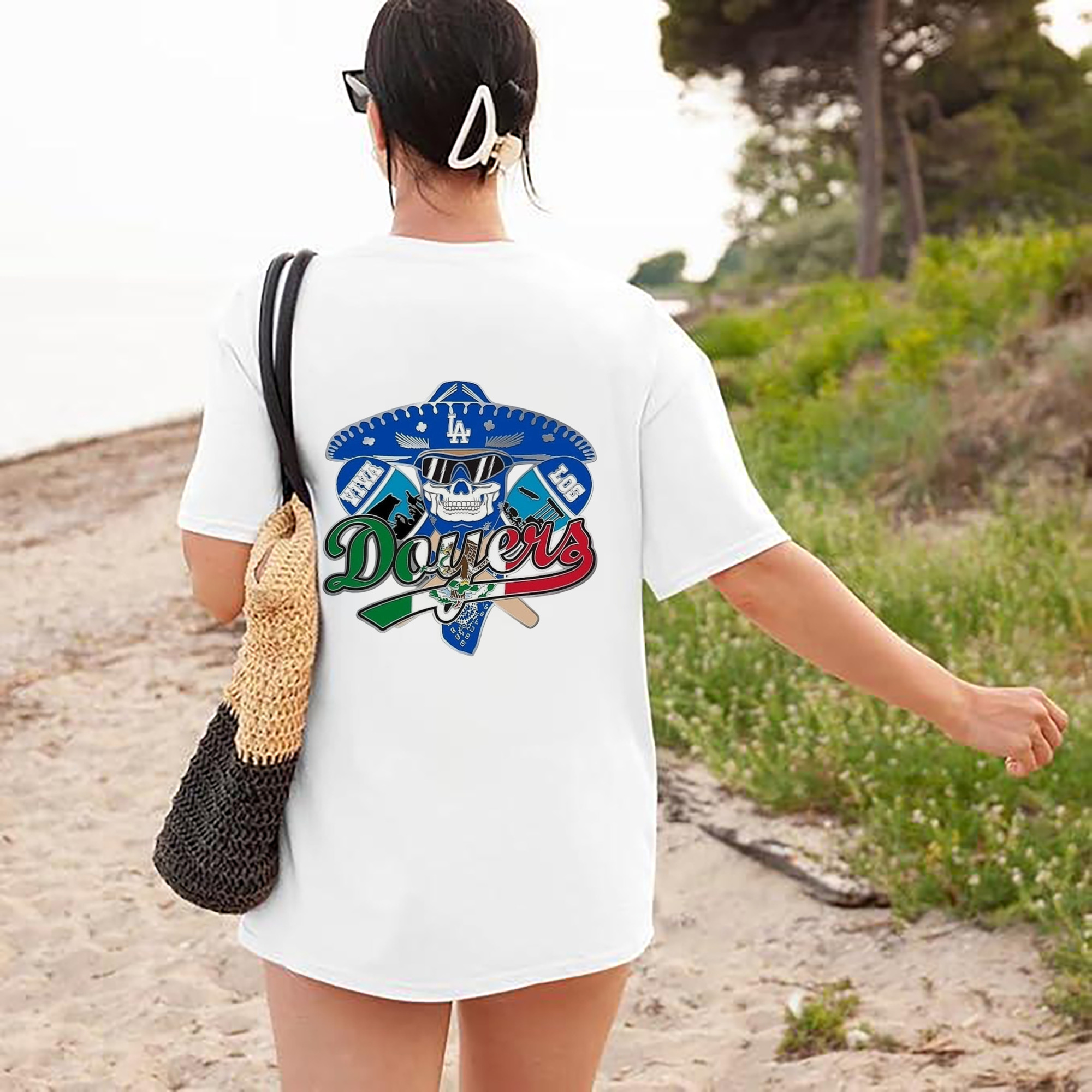  180g Combed Cotton T-Shirt With Back Heat Transfer Print – Soft, Lightweight, Fitted Design – Stylish Casual Wear For Sports & Everyday Use