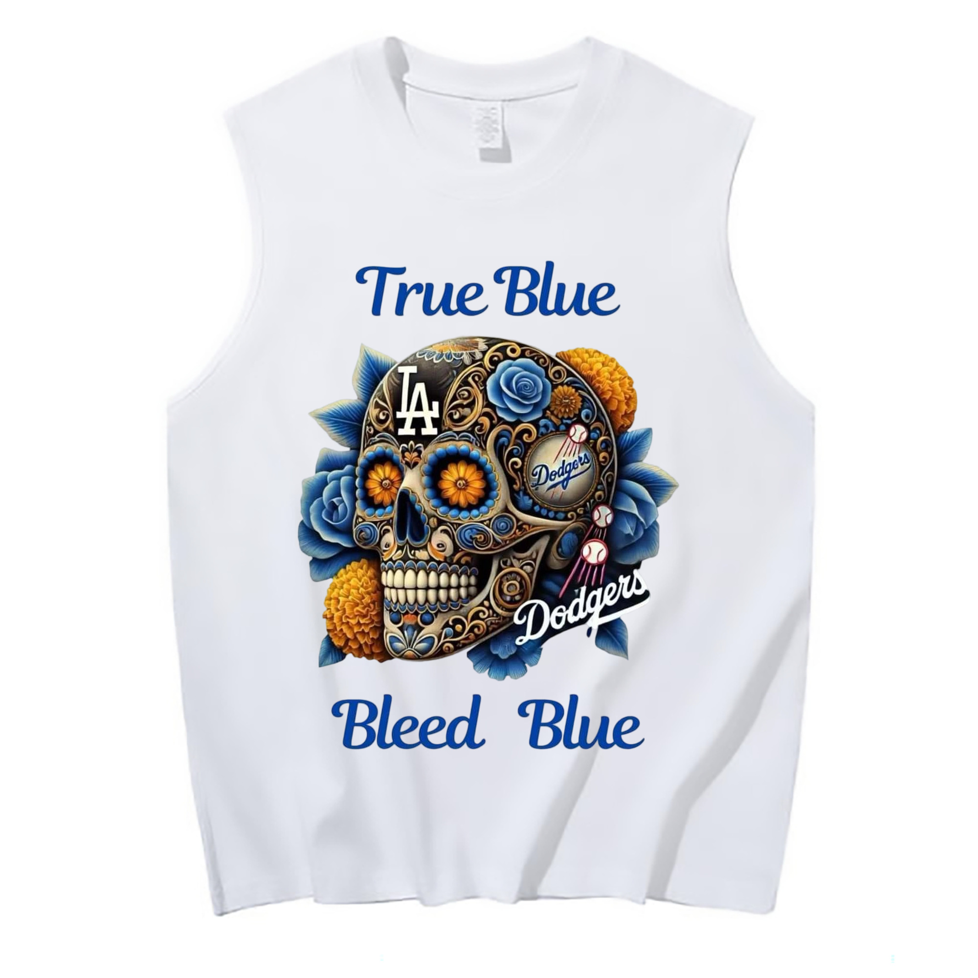  210g Combed Cotton Tank Top With Front Heat Transfer Print – Soft, Lightweight, Fitted Design – Stylish & Comfortable Casual Wear For Sports & Everyday Use