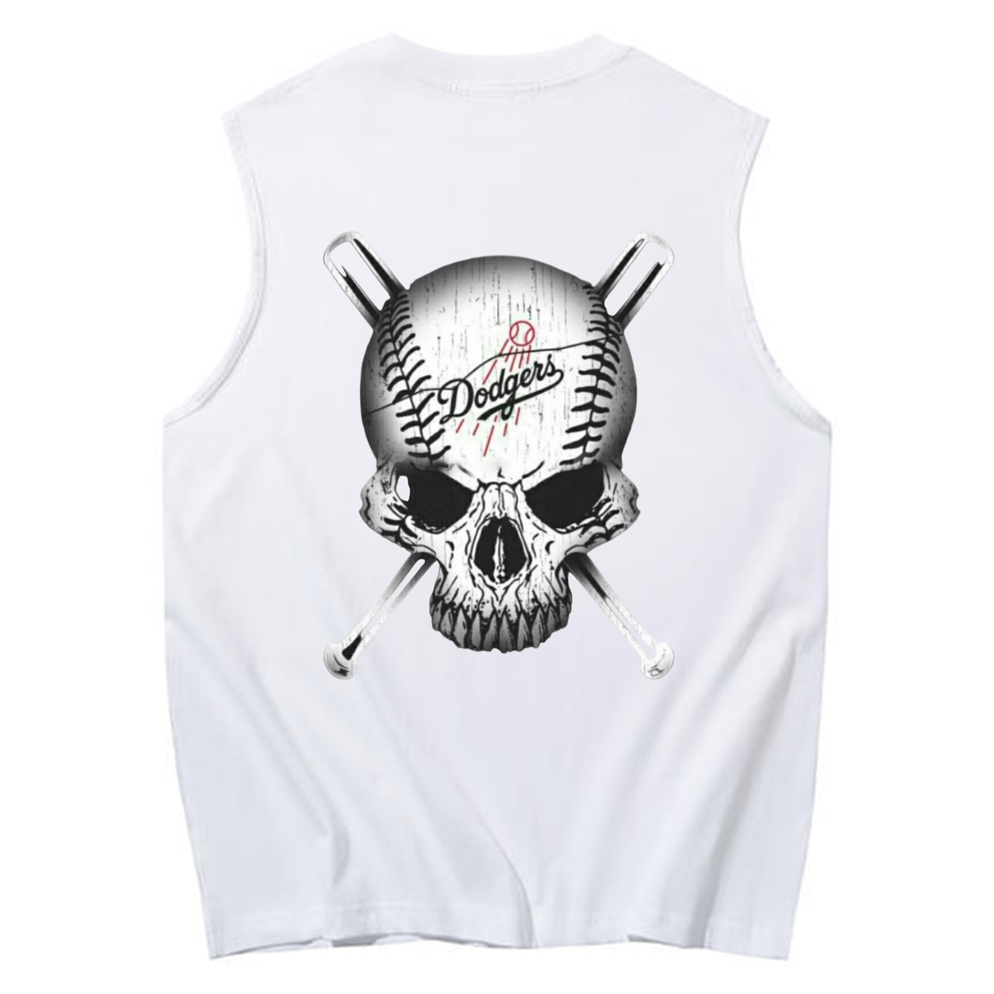  230g Pure Cotton Tank Top With Back Heat Transfer Print – Soft, Lightweight, Fitted Design – Stylish & Comfortable Casual Wear For Sports & Everyday Use