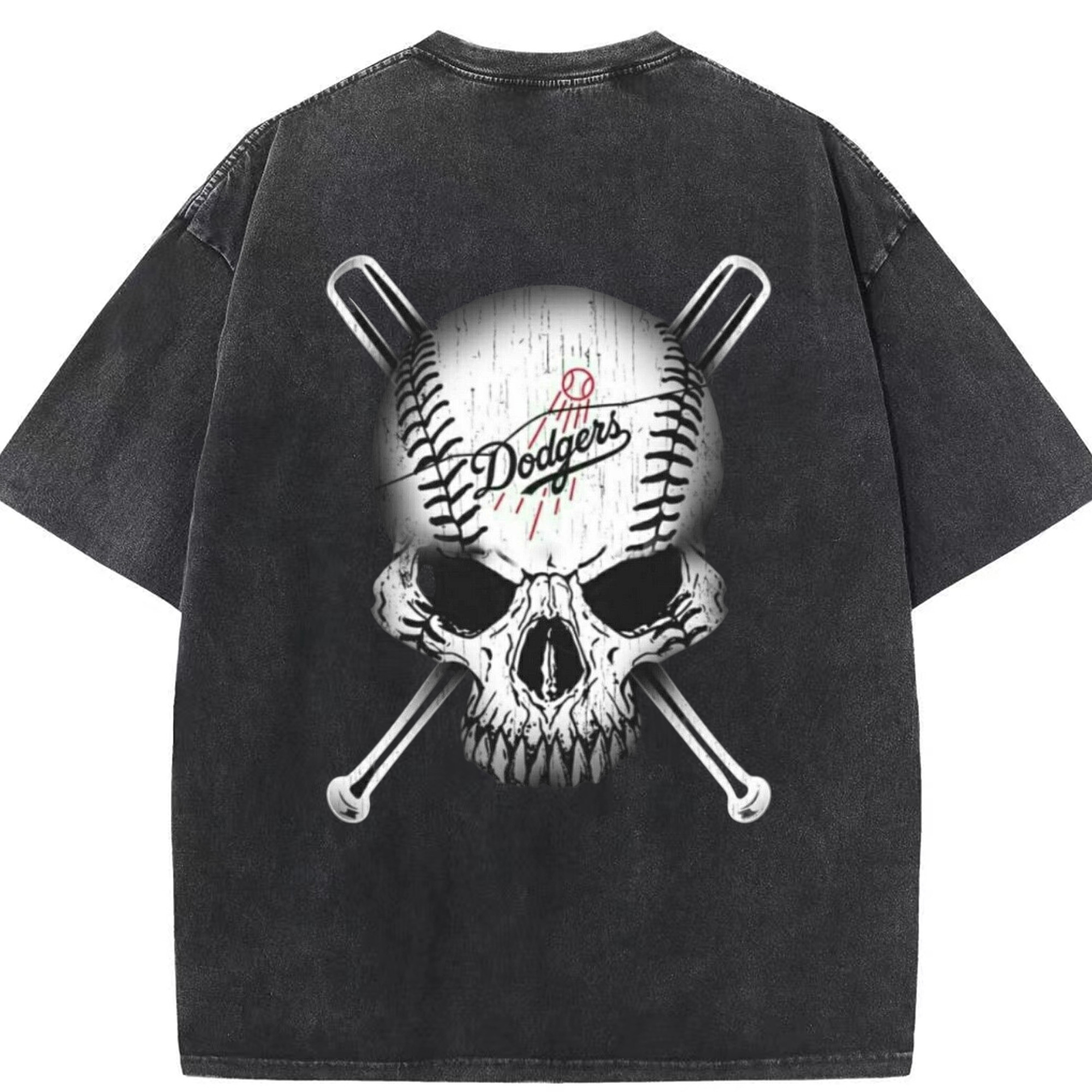  Washed Vintage 230g Cotton Oversized T-Shirt With Back Heat Transfer Print – Soft, Lightweight & Stylish – Comfortable Casual Wear For Sports & Everyday Use