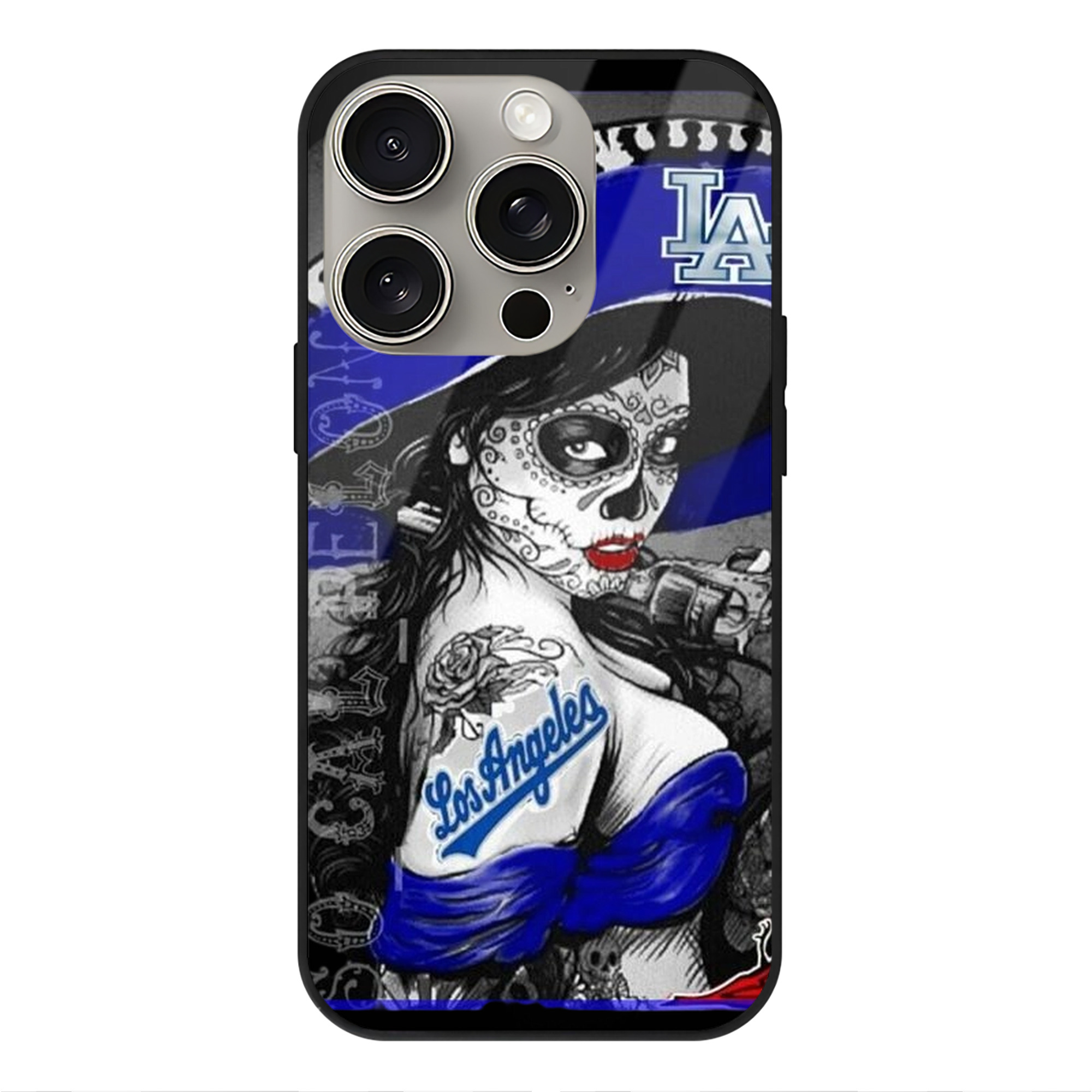  IPhone 15 Pro Mirror Phone Case – UV Printed Glass + TPU – Scratch-Resistant, Wireless Charging Compatible, Precise Fit & Stylish Design