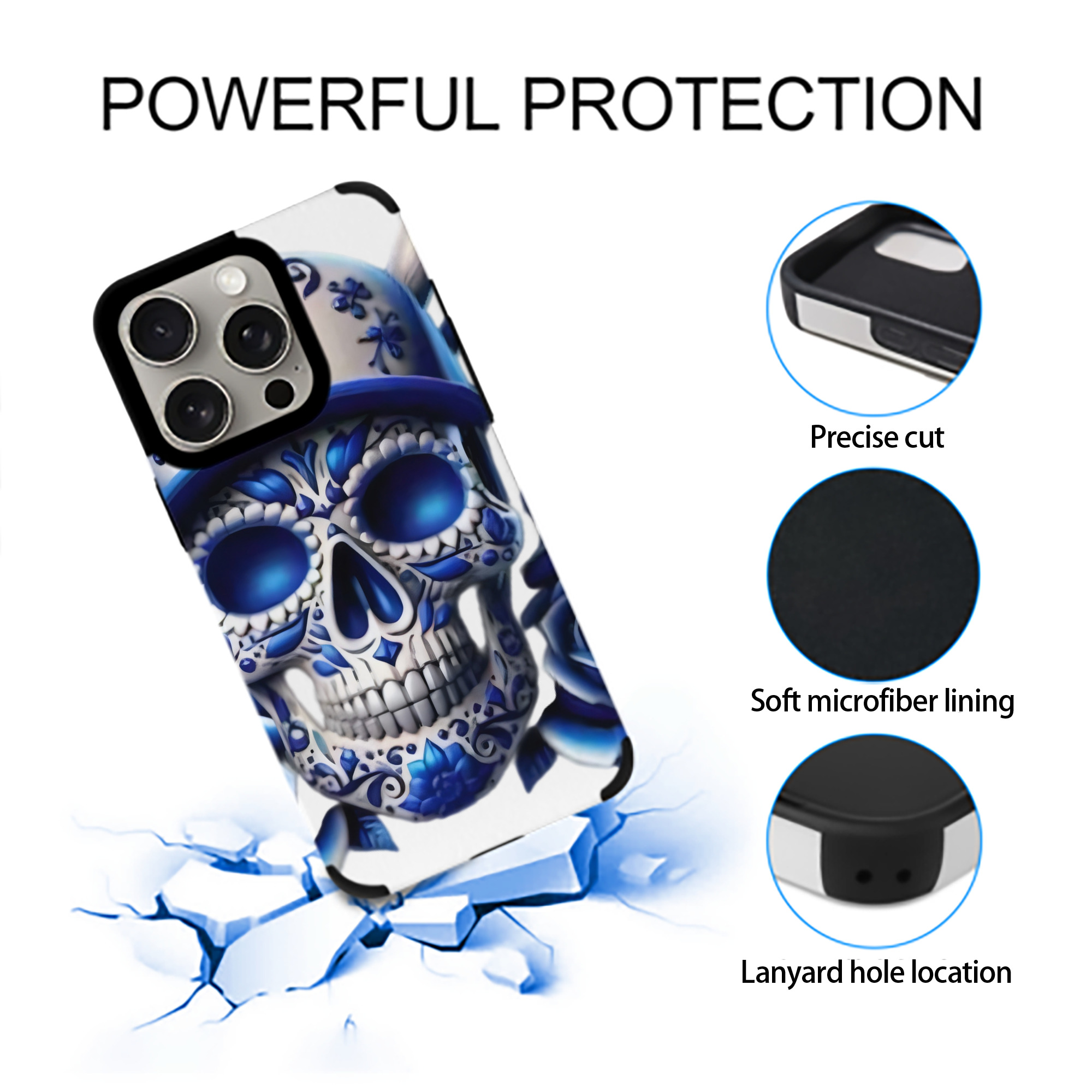  IPhone 15 Pro Max PU Leather Case – Soft Lining, 360° Protection – Precise Fit, 3D Buttons, Easy Charging – Anti-Yellowing, Easy To Clean