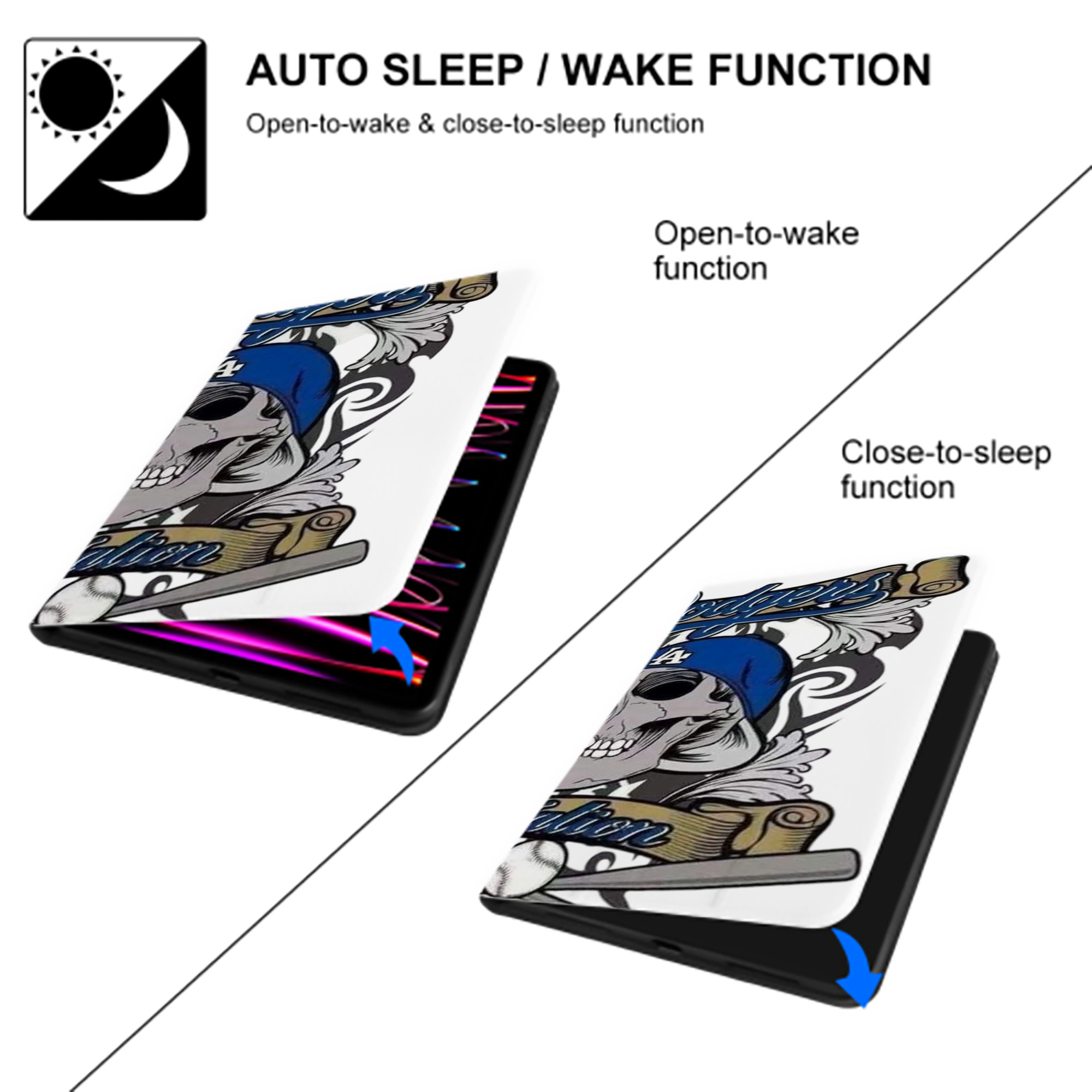  IPad Book-Style Case With Pencil Slot – Slim PU & TPU Cover – Full Protection, Precise Fit, Water & Scratch Resistant