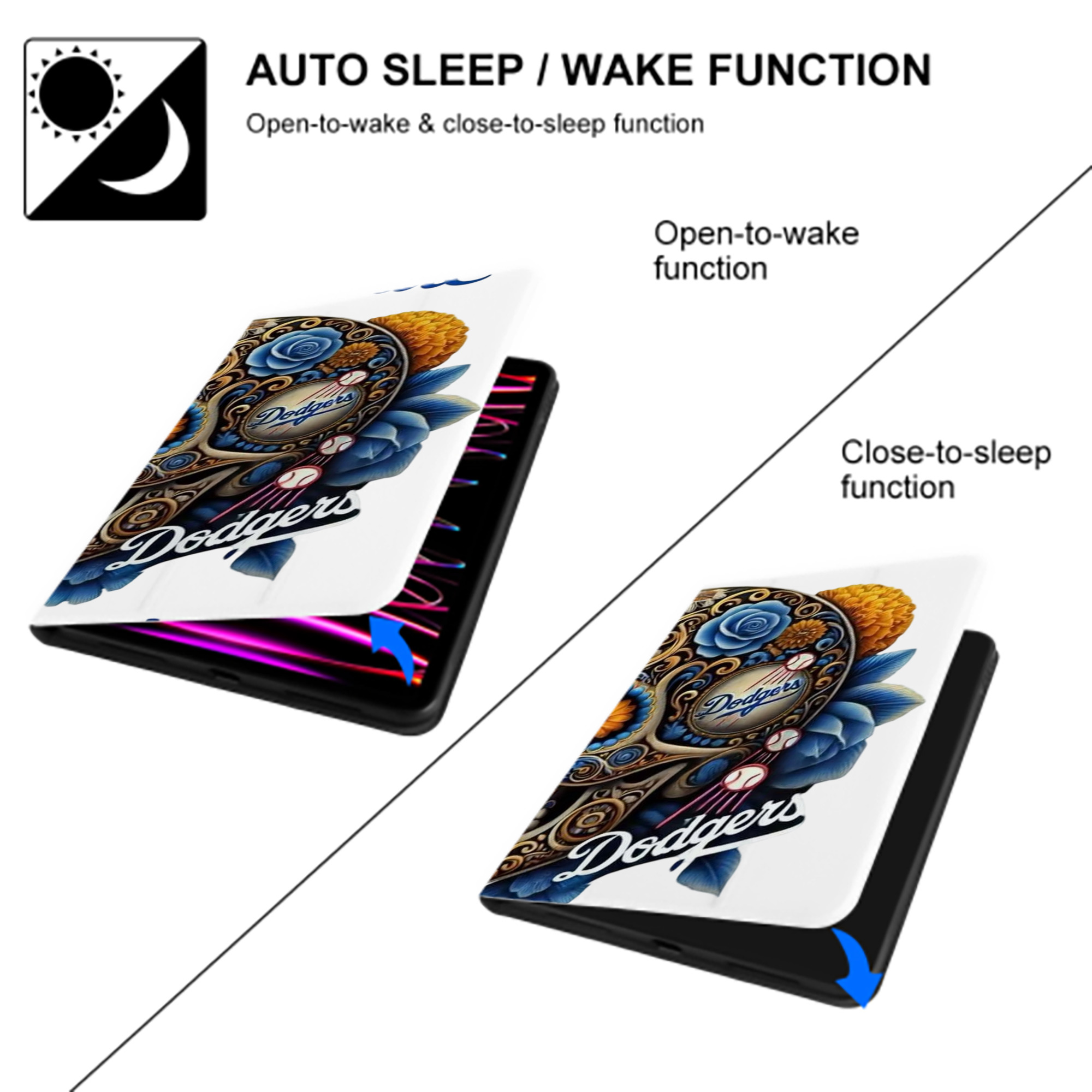  IPad Book-Style Case With Pencil Slot – Slim PU & TPU Cover – Full Protection, Precise Fit, Water & Scratch Resistant