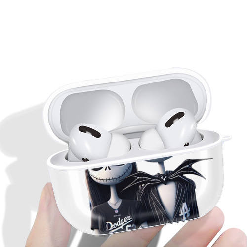  AirPods Pro Hard Case White With Keychain, Durable Flexible PC, Precise Cutouts, Anti-Fingerprint, Yellowing & Scratch Resistant, Full Protection, Washable