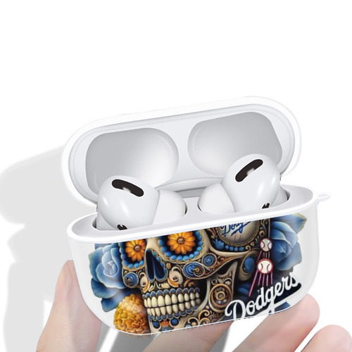  AirPods Pro Hard Case White With Keychain, Durable Flexible PC, Precise Cutouts, Anti-Fingerprint, Yellowing & Scratch Resistant, Full Protection, Washable