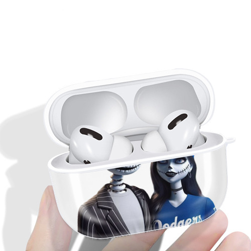  AirPods Pro Hard Case White With Keychain, Durable Flexible PC, Precise Cutouts, Anti-Fingerprint, Yellowing & Scratch Resistant, Full Protection, Washable