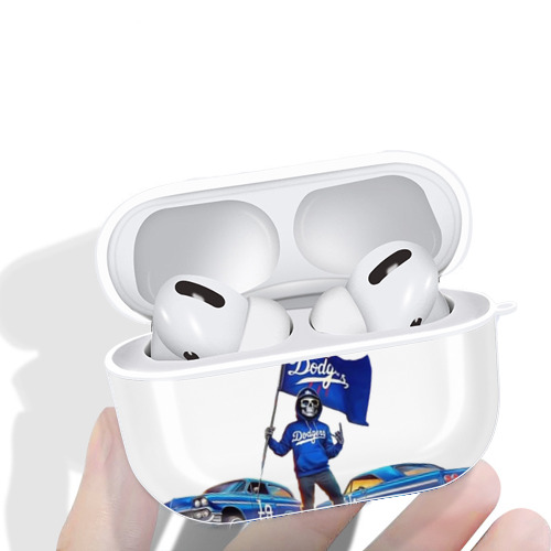  AirPods Pro Hard Case White With Keychain, Durable Flexible PC, Precise Cutouts, Anti-Fingerprint, Yellowing & Scratch Resistant, Full Protection, Washable