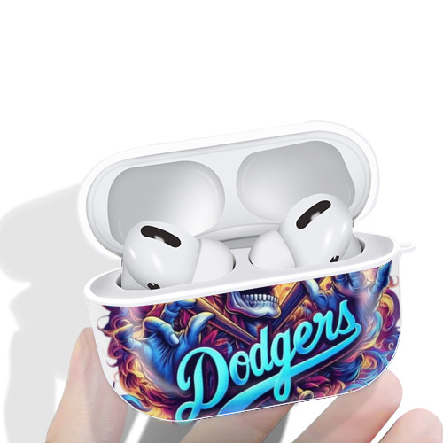  AirPods Pro Hard Case White With Keychain, Durable Flexible PC, Precise Cutouts, Anti-Fingerprint, Yellowing & Scratch Resistant, Full Protection, Washable