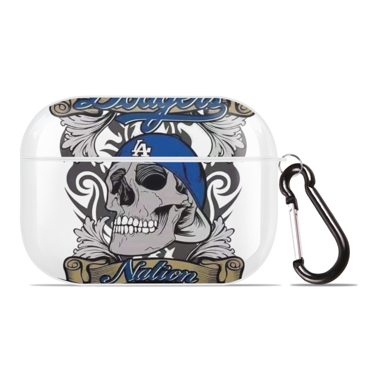  AirPods Pro Hard Case White With Keychain, Durable Flexible PC, Precise Cutouts, Anti-Fingerprint, Yellowing & Scratch Resistant, Full Protection, Washable