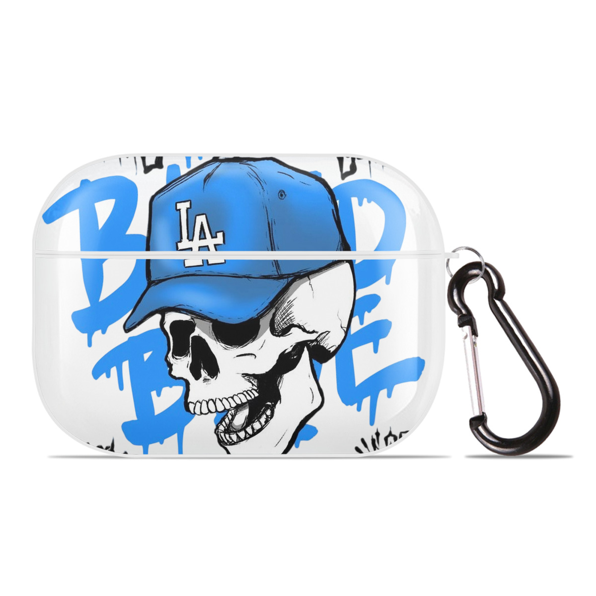  AirPods Pro Hard Case White With Keychain, Durable Flexible PC, Precise Cutouts, Anti-Fingerprint, Yellowing & Scratch Resistant, Full Protection, Washable