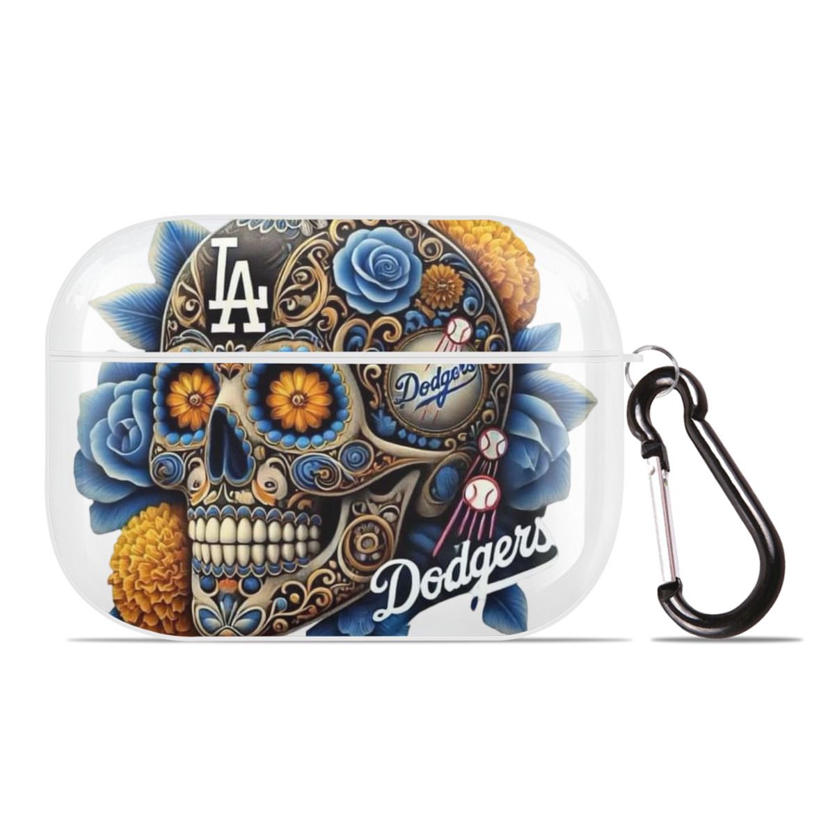  AirPods Pro Hard Case White With Keychain, Durable Flexible PC, Precise Cutouts, Anti-Fingerprint, Yellowing & Scratch Resistant, Full Protection, Washable