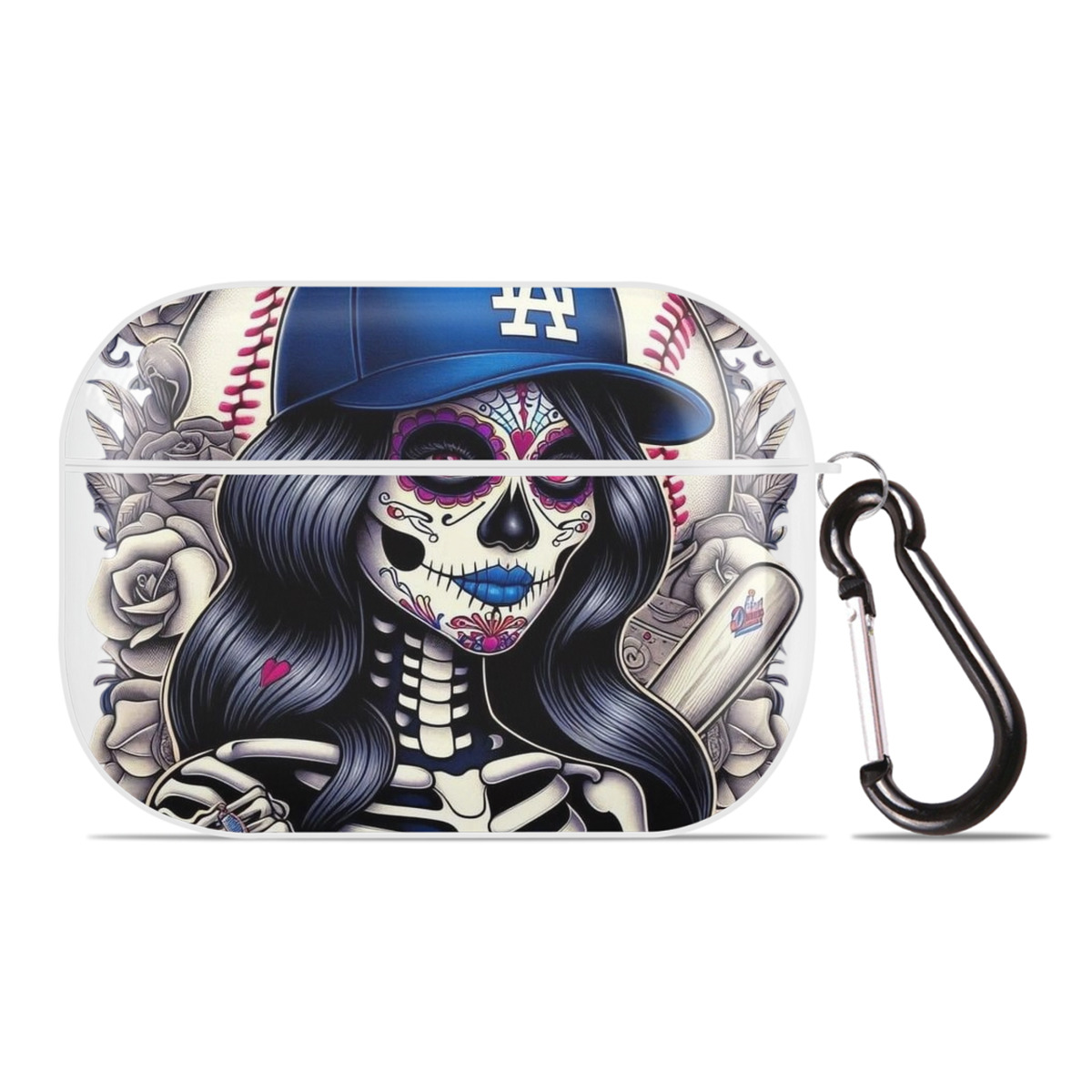  AirPods Pro Hard Case White With Keychain, Durable Flexible PC, Precise Cutouts, Anti-Fingerprint, Yellowing & Scratch Resistant, Full Protection, Washable