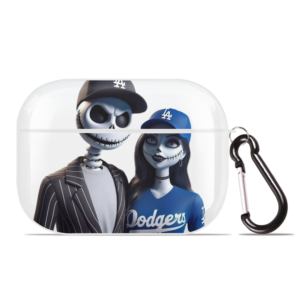  AirPods Pro Hard Case White With Keychain, Durable Flexible PC, Precise Cutouts, Anti-Fingerprint, Yellowing & Scratch Resistant, Full Protection, Washable