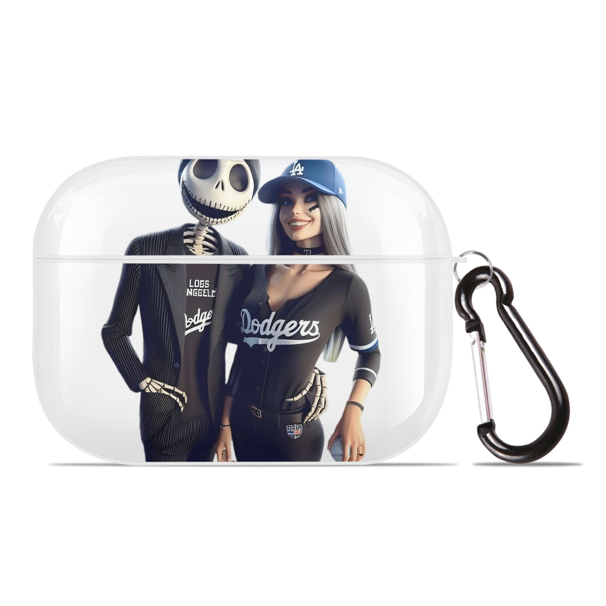  AirPods Pro Hard Case White With Keychain, Durable Flexible PC, Precise Cutouts, Anti-Fingerprint, Yellowing & Scratch Resistant, Full Protection, Washable