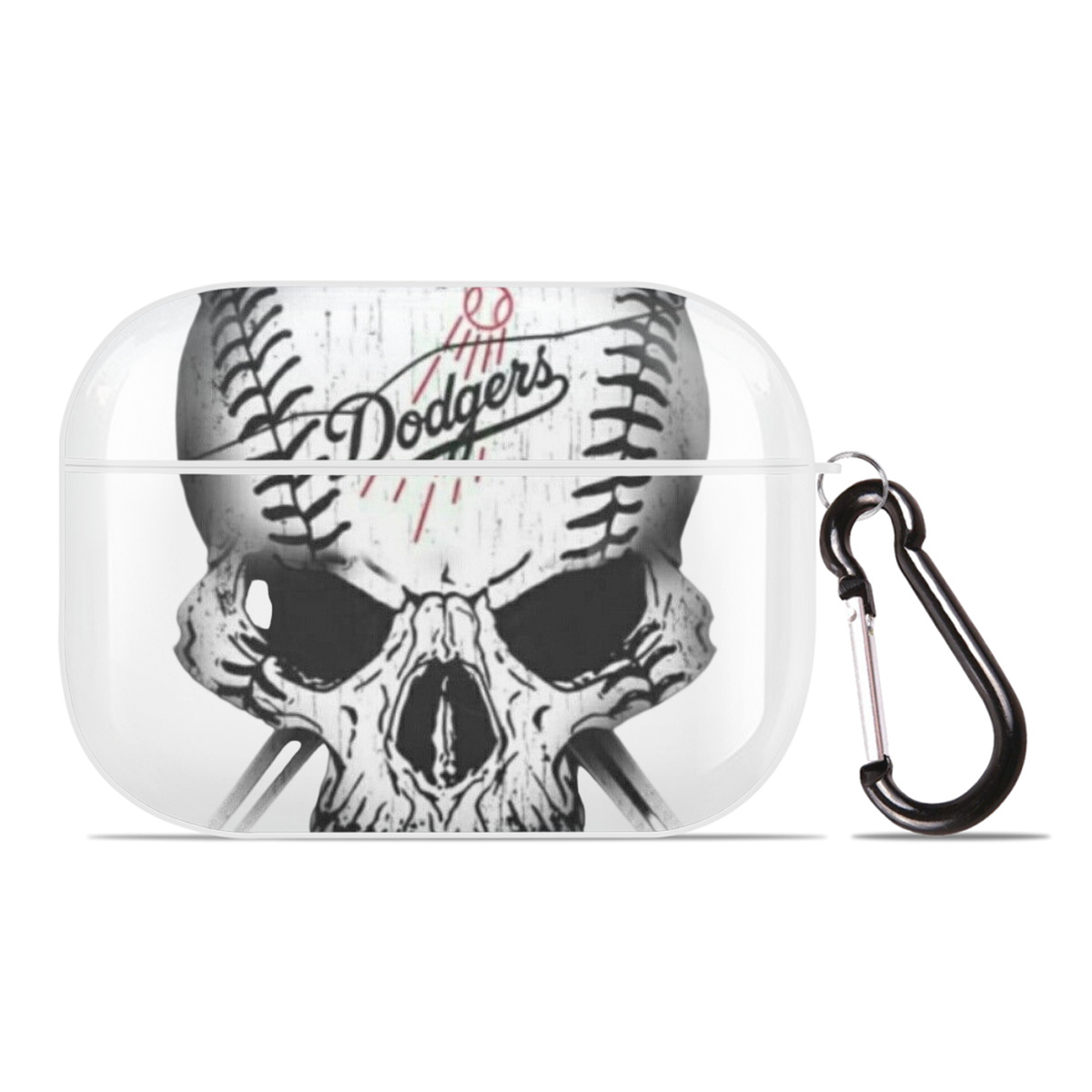  AirPods Pro Hard Case White With Keychain, Durable Flexible PC, Precise Cutouts, Anti-Fingerprint, Yellowing & Scratch Resistant, Full Protection, Washable