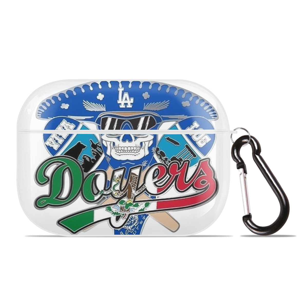  AirPods Pro Hard Case White With Keychain, Durable Flexible PC, Precise Cutouts, Anti-Fingerprint, Yellowing & Scratch Resistant, Full Protection, Washable