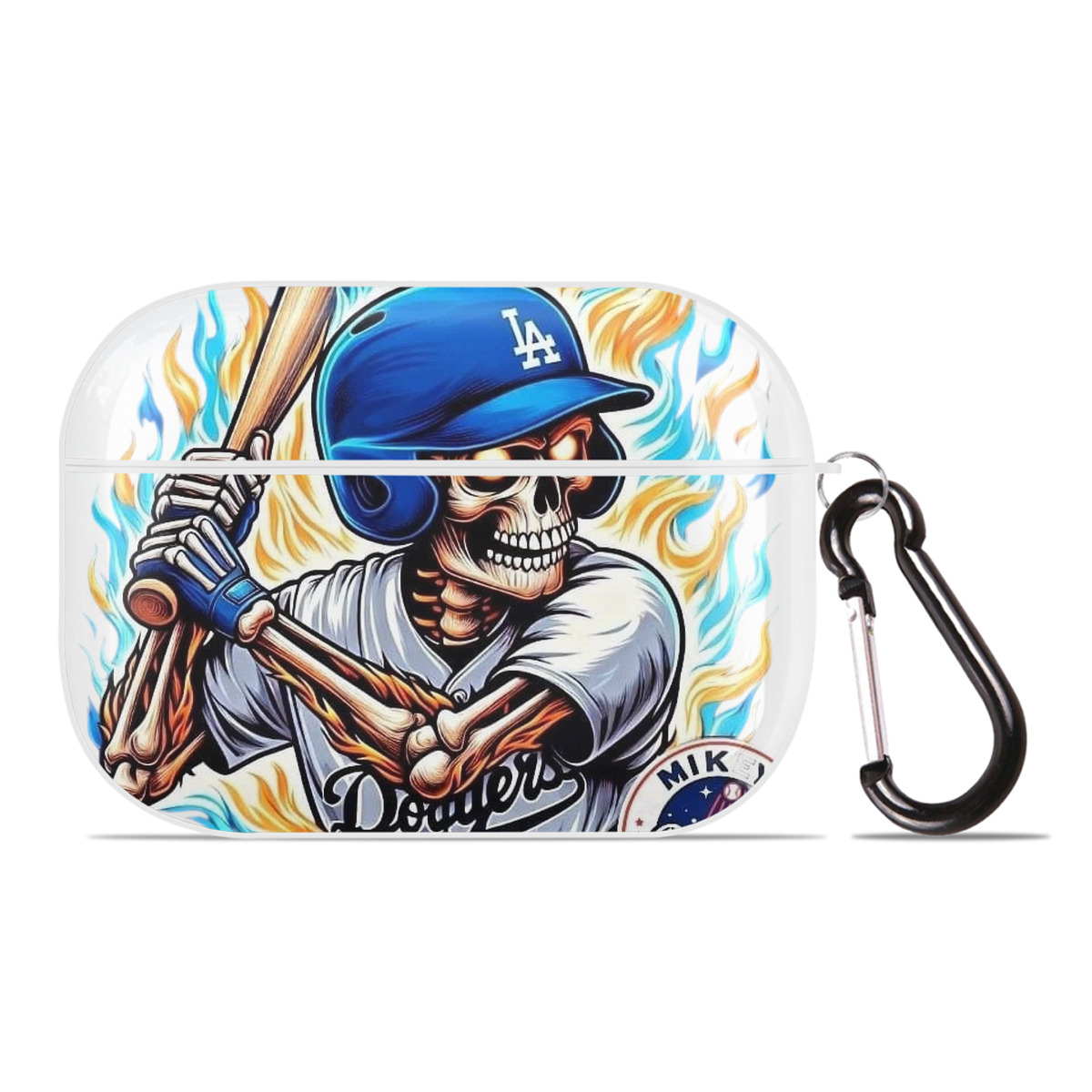  AirPods Pro Hard Case White With Keychain, Durable Flexible PC, Precise Cutouts, Anti-Fingerprint, Yellowing & Scratch Resistant, Full Protection, Washable