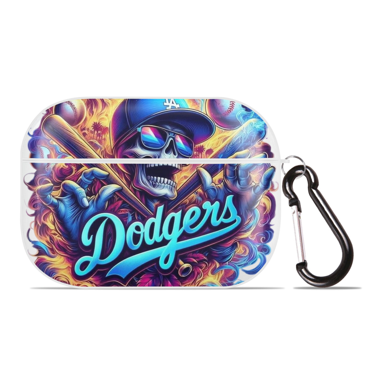  AirPods Pro Hard Case White With Keychain, Durable Flexible PC, Precise Cutouts, Anti-Fingerprint, Yellowing & Scratch Resistant, Full Protection, Washable