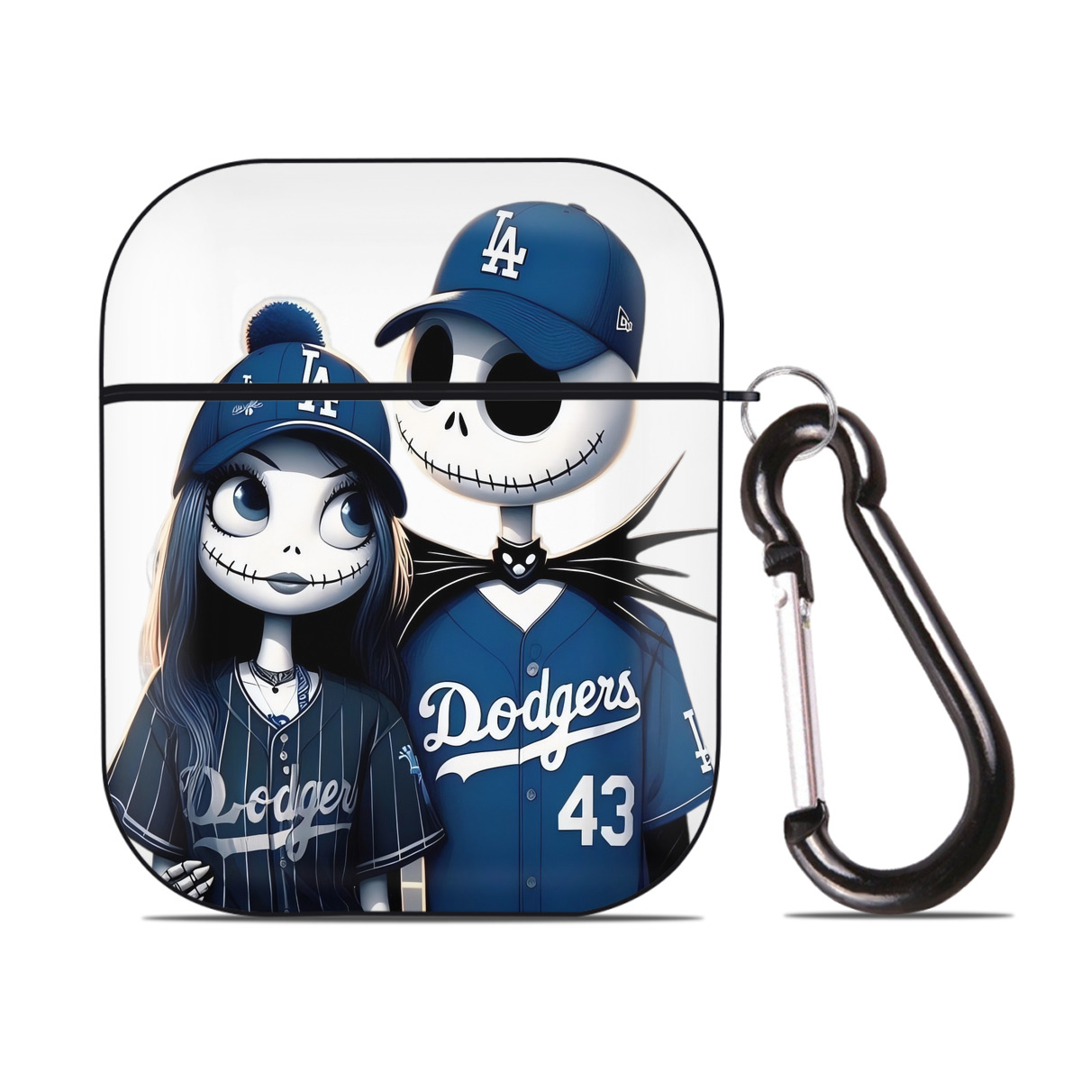  AirPods 2 Case Hard Shell Black, Flexible PC Material, Precise Cutouts, Full Protection, Anti-Fingerprint, Washable, Includes Keychain – Durable & Slim Design