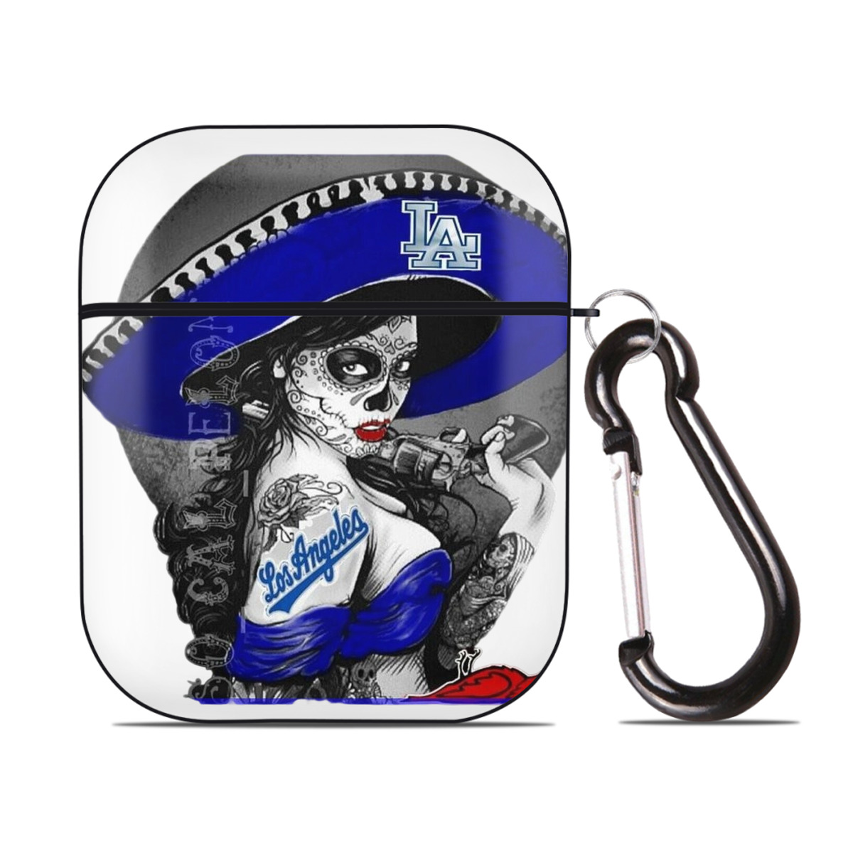  AirPods 2 Case Hard Shell Black, Flexible PC Material, Precise Cutouts, Full Protection, Anti-Fingerprint, Washable, Includes Keychain – Durable & Slim Design