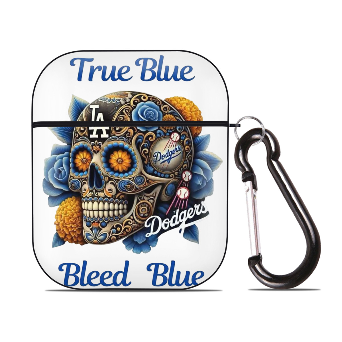  AirPods 2 Case Hard Shell Black, Flexible PC Material, Precise Cutouts, Full Protection, Anti-Fingerprint, Washable, Includes Keychain – Durable & Slim Design