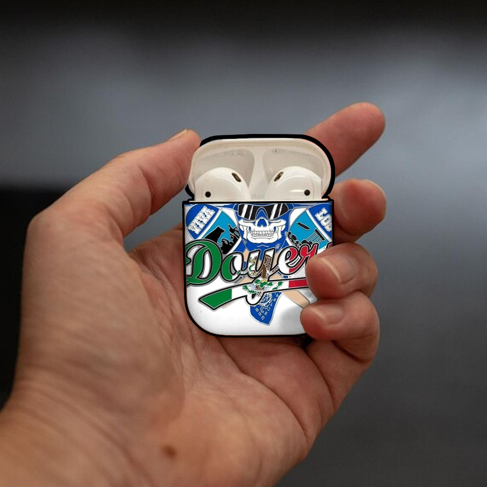  AirPods 2 Case Hard Shell Black, Flexible PC Material, Precise Cutouts, Full Protection, Anti-Fingerprint, Washable, Includes Keychain – Durable & Slim Design