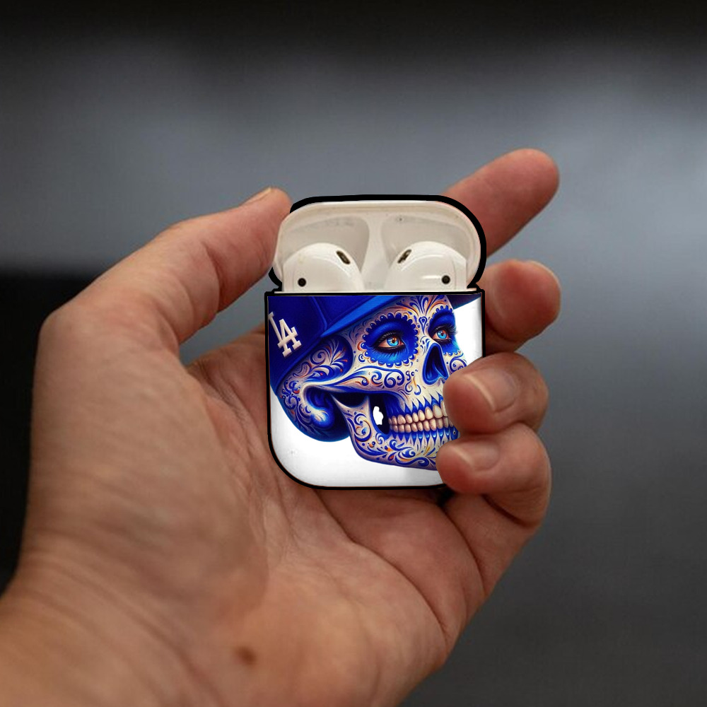  AirPods 2 Case Hard Shell Black, Flexible PC Material, Precise Cutouts, Full Protection, Anti-Fingerprint, Washable, Includes Keychain – Durable & Slim Design