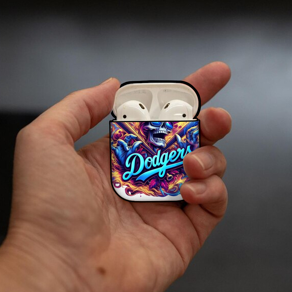  AirPods 2 Case Hard Shell Black, Flexible PC Material, Precise Cutouts, Full Protection, Anti-Fingerprint, Washable, Includes Keychain – Durable & Slim Design