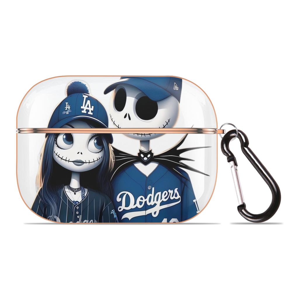  AirPods Pro Protective Case Rose Gold, Flexible PC Material, Precise Fit, Anti-Slip Cover, Full Protection, Fingerprint Resistant, Washable With Keychain