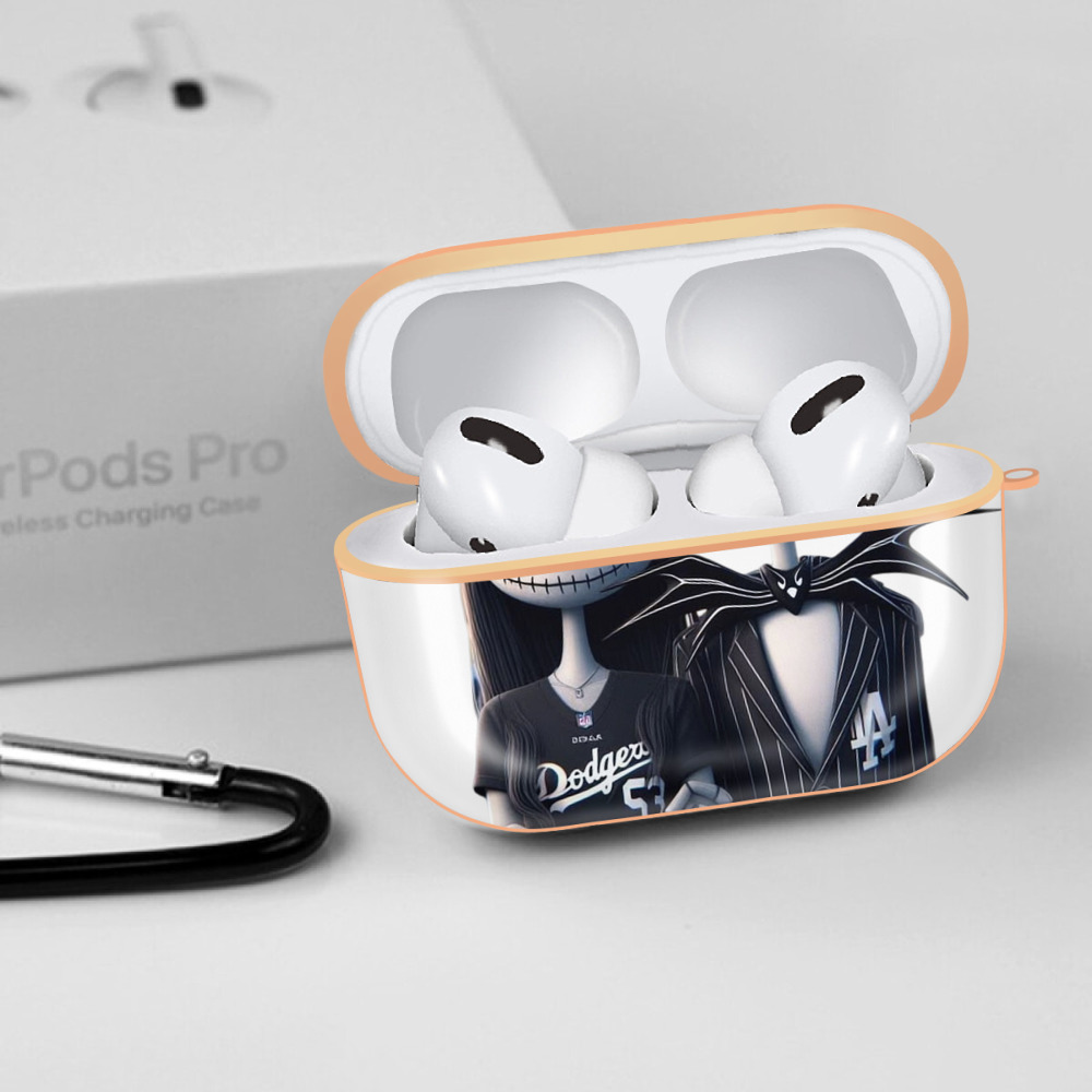  AirPods Pro Protective Case Rose Gold, Flexible PC Material, Precise Fit, Anti-Slip Cover, Full Protection, Fingerprint Resistant, Washable With Keychain