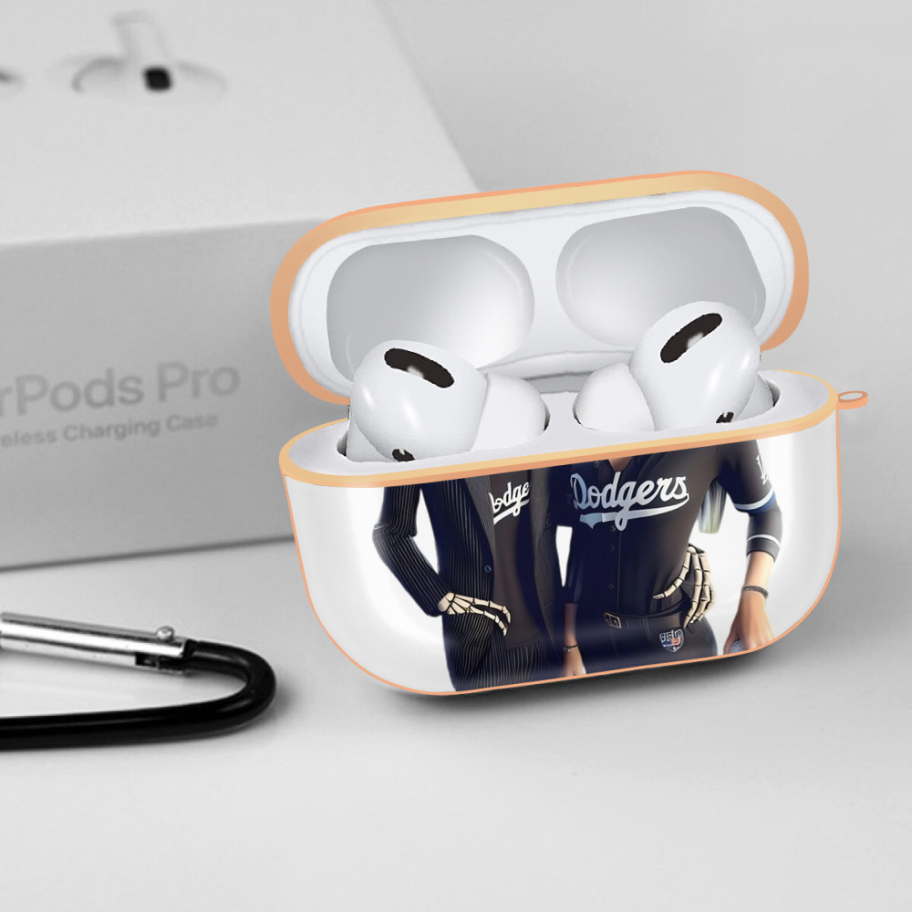  AirPods Pro Protective Case Rose Gold, Flexible PC Material, Precise Fit, Anti-Slip Cover, Full Protection, Fingerprint Resistant, Washable With Keychain