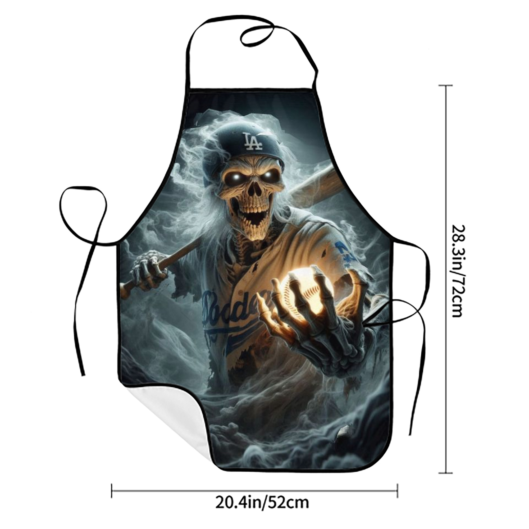  Stain-Resistant Polyester Apron With Pocket – Full Print, Waterproof, Anti-Wrinkle, Anti-Pilling – Ideal For Kitchen, BBQ, Restaurant, Salon & More