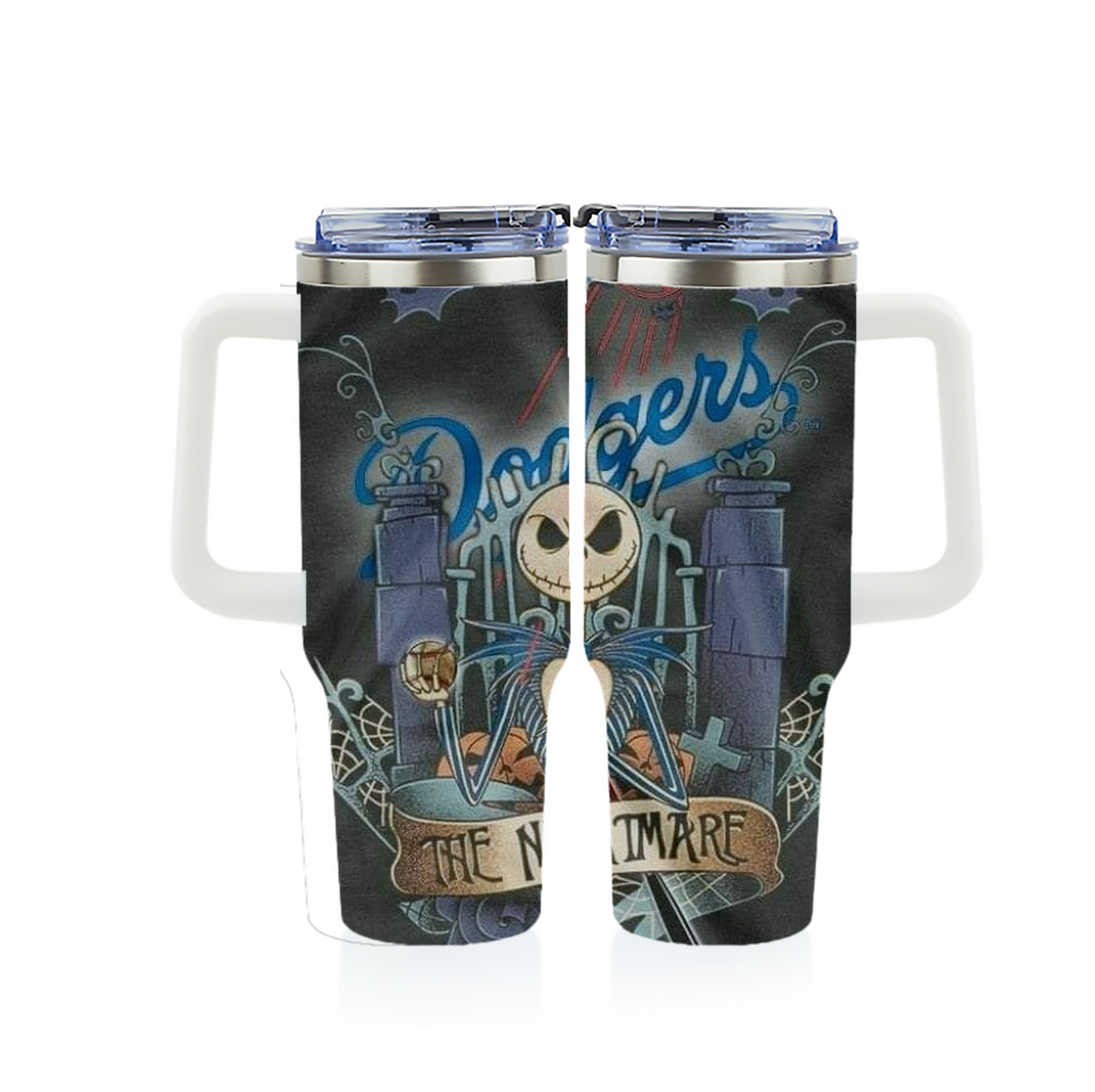  40oz Full Wrap Car Tumbler – Durable Stainless Steel Travel Mug With Vibrant UV Print – Double Wall Insulated, Fits Most Car Cup Holders