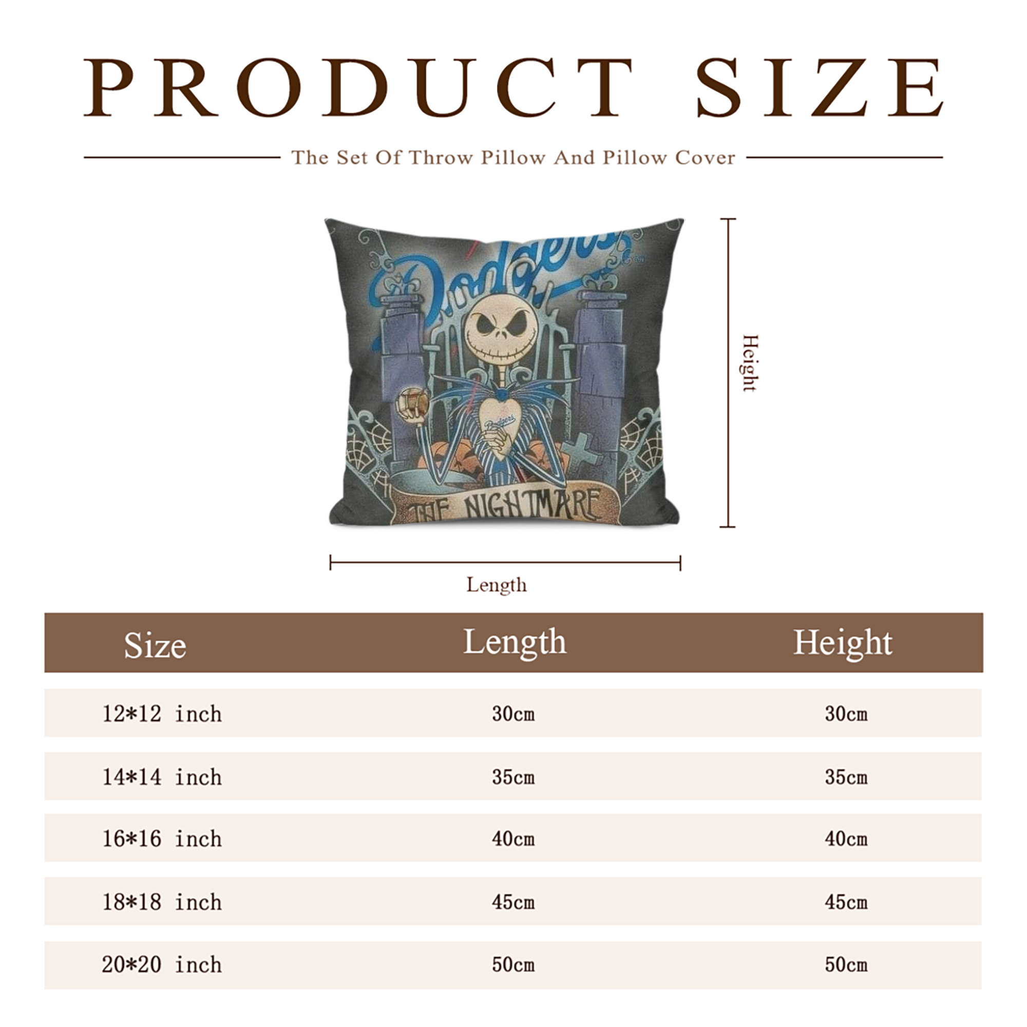  Soft Polyester Pillow Cover With Insert – Double-Sided Design, Invisible Zipper, Durable & Breathable – Easy Care Cushion Set