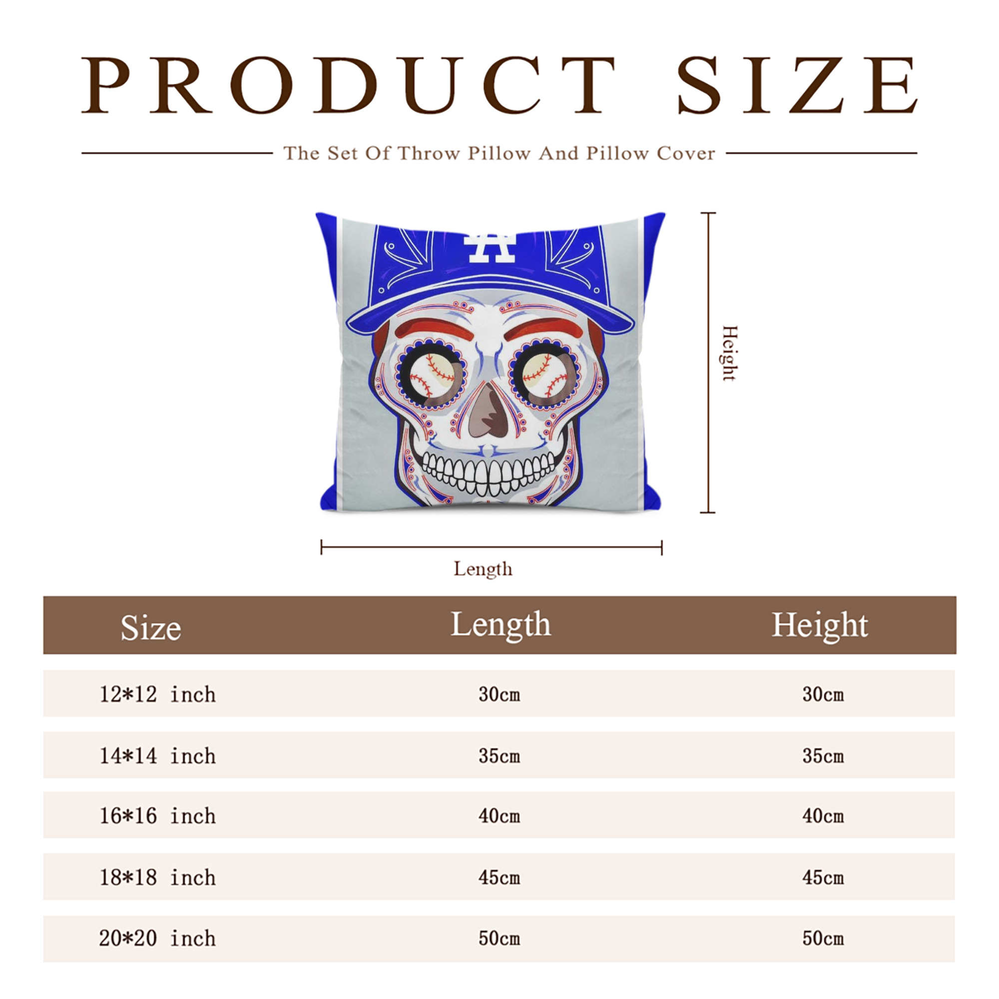  Soft Polyester Pillow Cover With Insert – Double-Sided Design, Invisible Zipper, Durable & Breathable – Easy Care Cushion Set