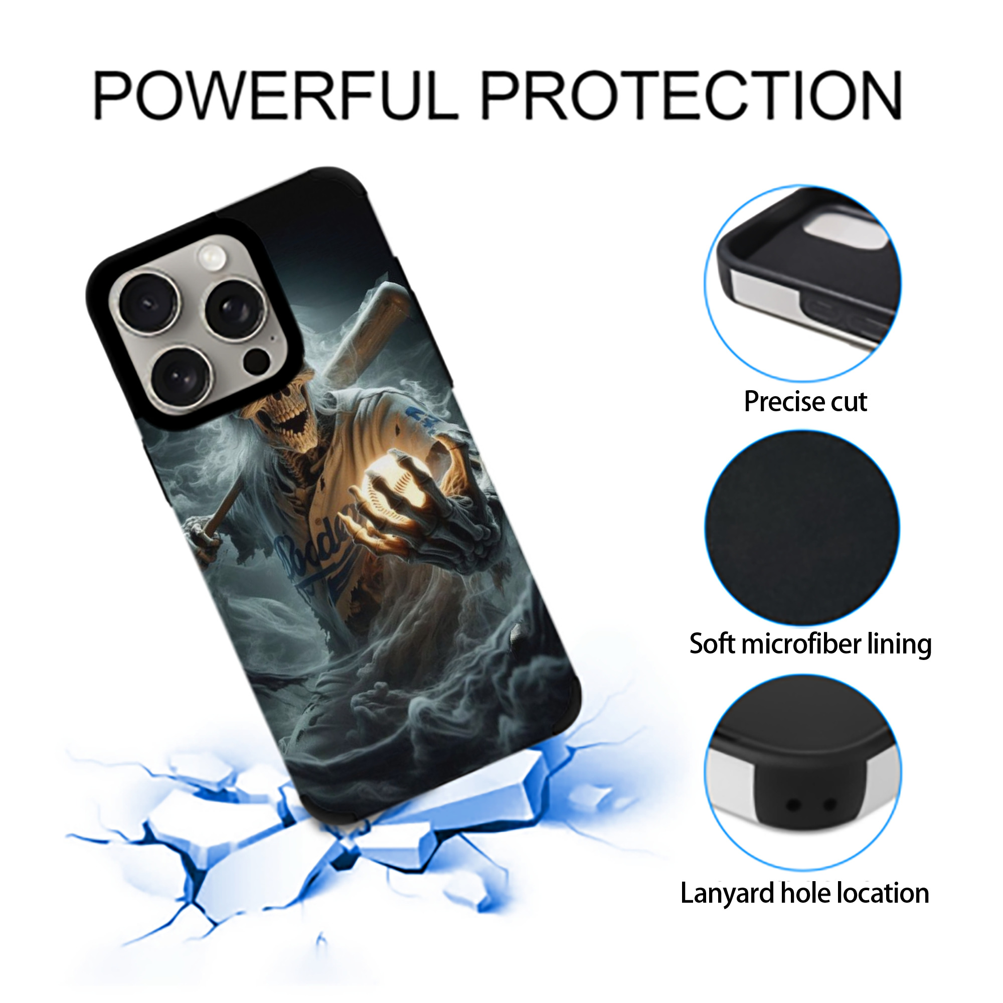  IPhone 15 Pro Max PU Leather Case – Soft Lining, 360° Protection – Precise Fit, 3D Buttons, Easy Charging – Anti-Yellowing, Easy To Clean